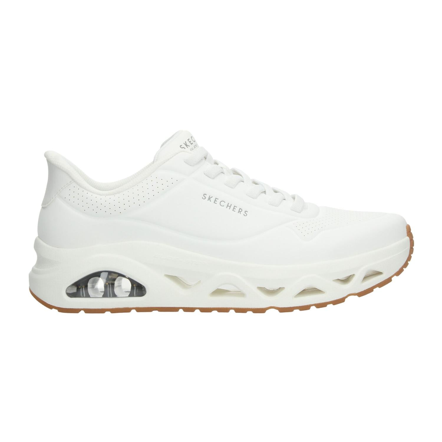 Tenis Hombre Skechers Uno Glide-Step Blanco Casual Caballero — imagen 2