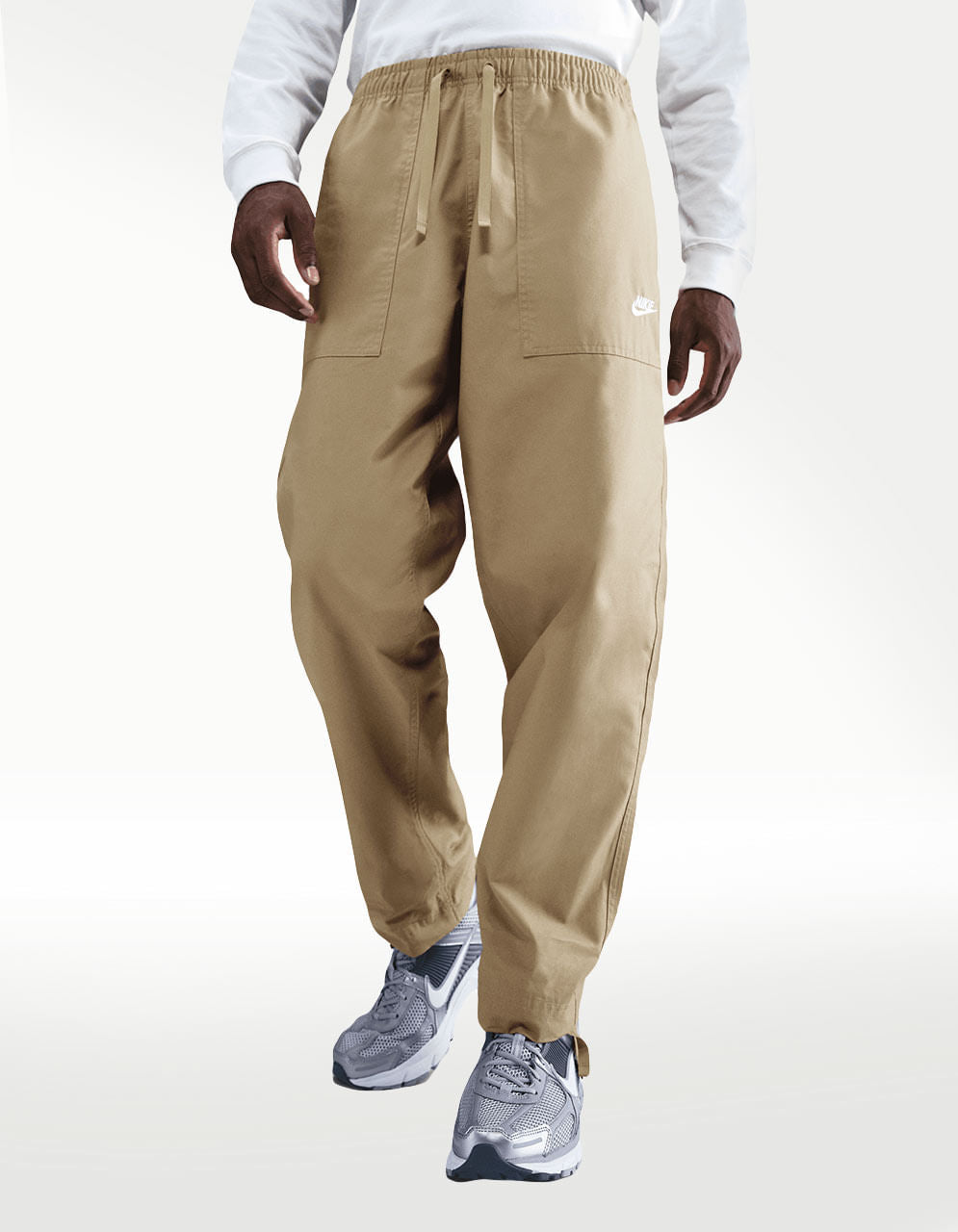 Pants Nike NK Club Barcelona Blanco - Hombre — imagen 3