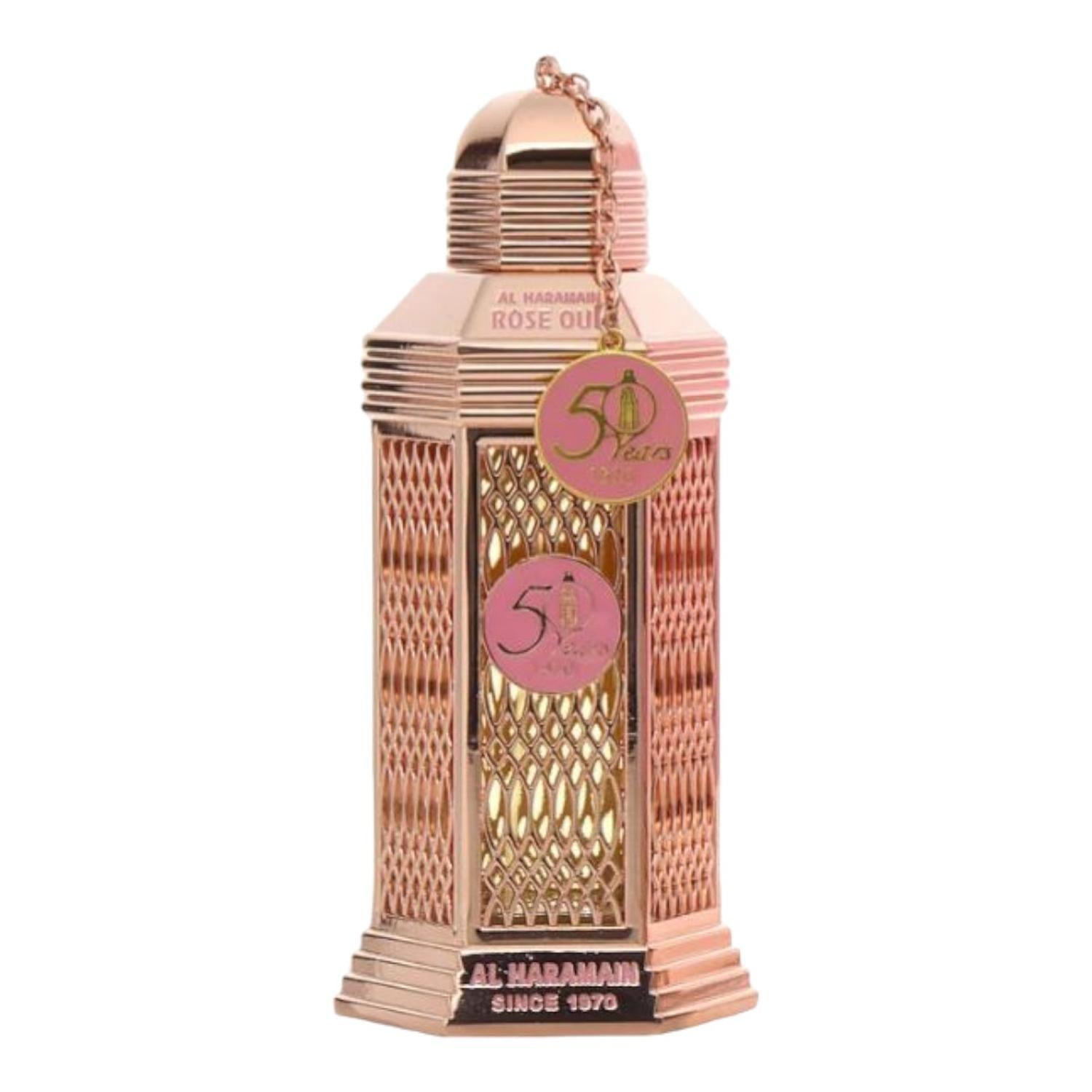 AL HARAMAIN ROSE OUD 50 YEARS SINCE 1970 EDP 100 ML — imagen 1