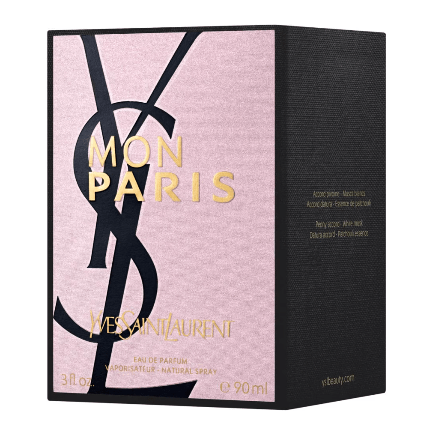 YVES SAINT LAURENT MON PARIS EDP 90 ML DAMA — imagen 3