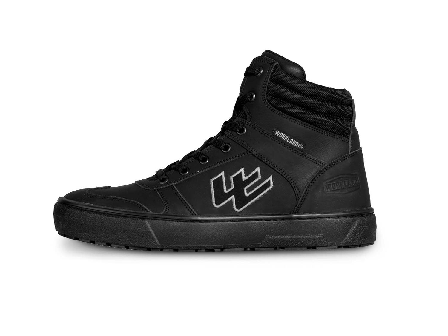 Tenis Bota Motociclista Hombre Moto Biker Wkl 80203 Negro — imagen 2