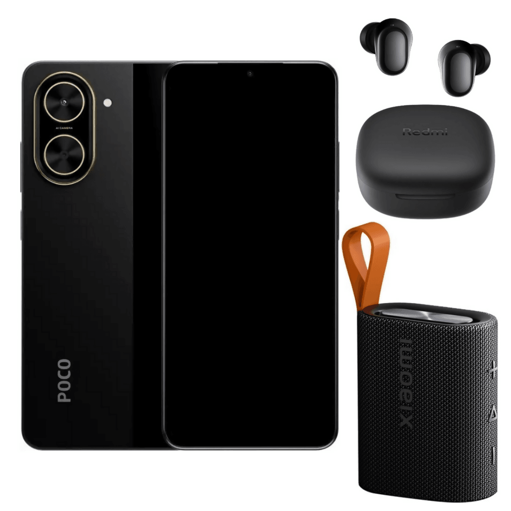 Xiaomi Poco C71 128gb Rom/4gb Ram + Buds 6 play + Bocina Xiaomi Sound Pocket — imagen 2