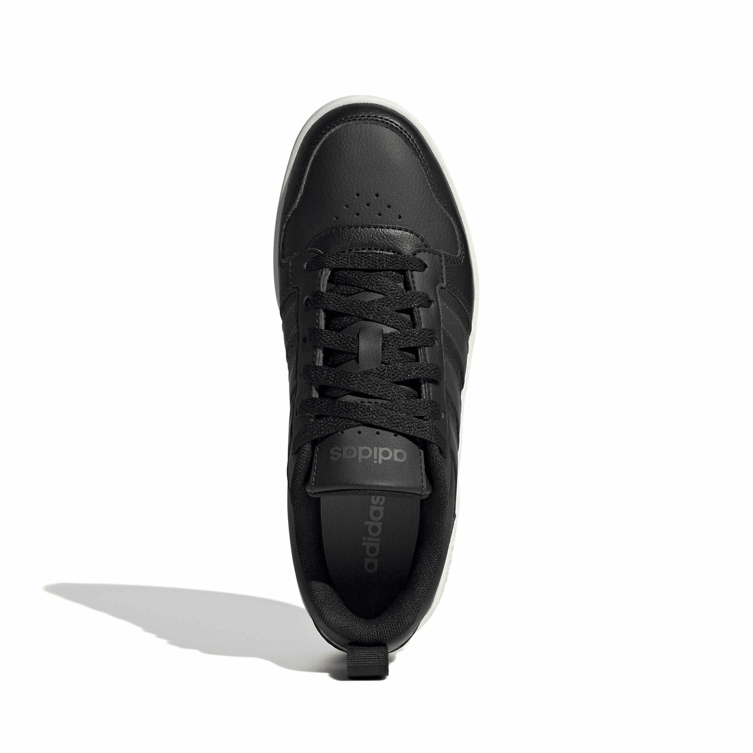 Tenis Adidas Courtwave Core Dama Casual Cintas Negro Mujer — imagen 7
