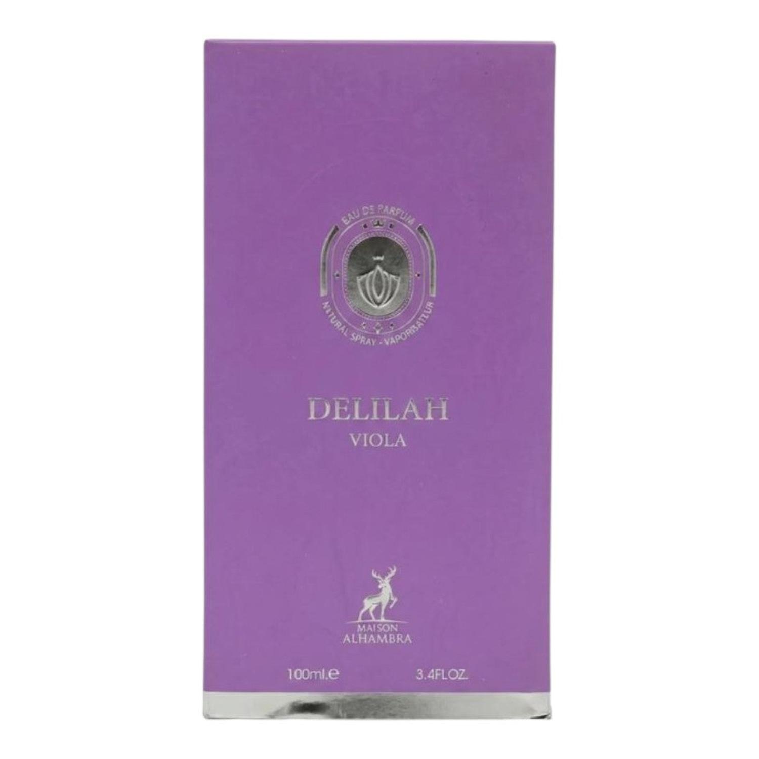 MAISON ALHAMBRA DELILAH VIOLA EDP 100 ML — imagen 2