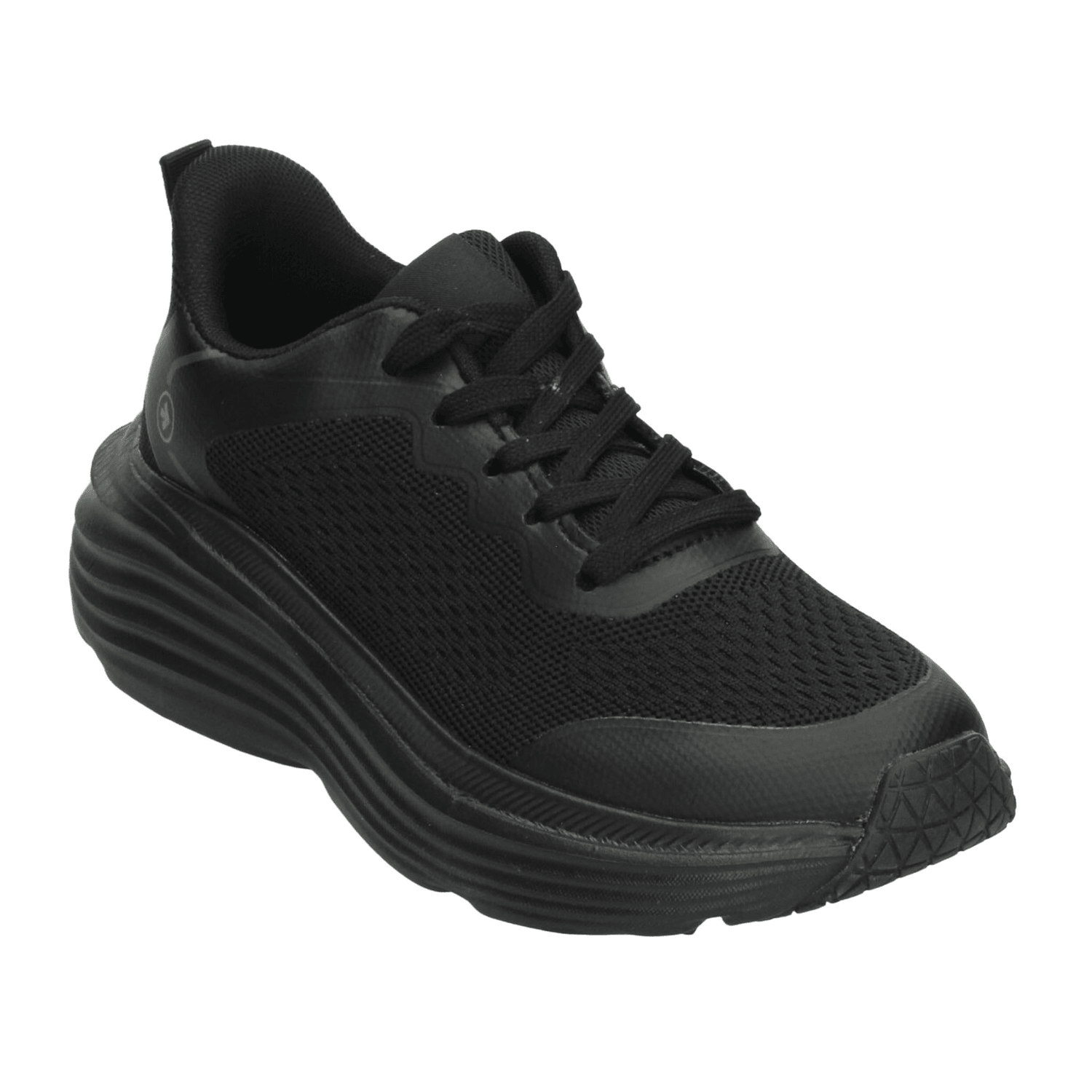Tenis Berlin Dama Negro Deportivo Cintas Mujer — imagen 5