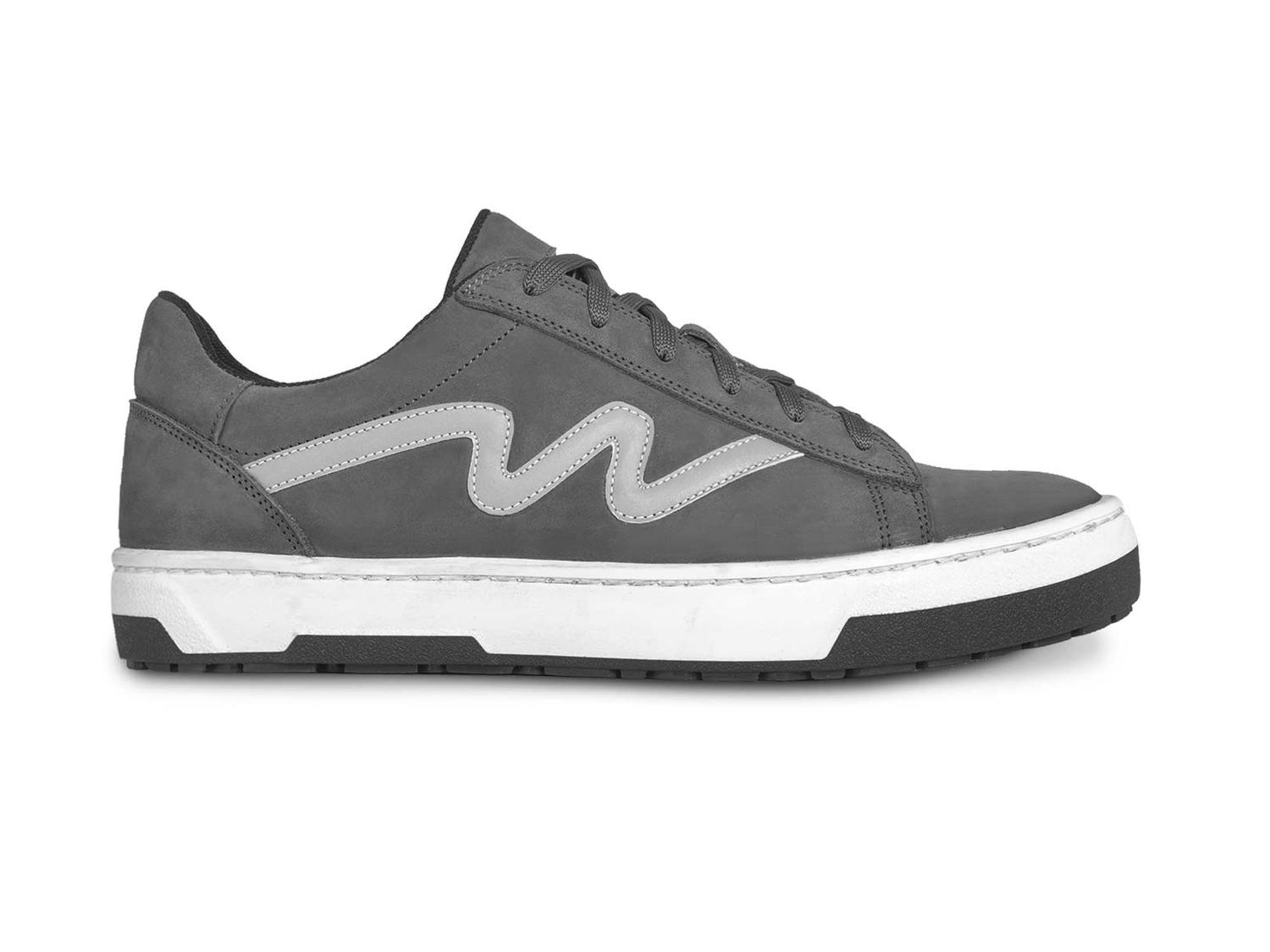 Tenis Bota Motociclista Hombre Moto Biker Wkl 80204 Gris — imagen 4