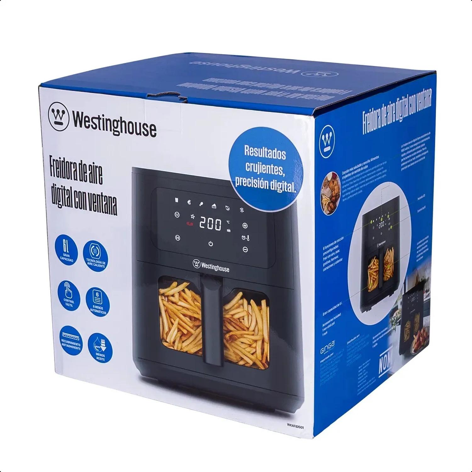 Freidora de Aire Digital Westinghouse con Ventana — imagen 9