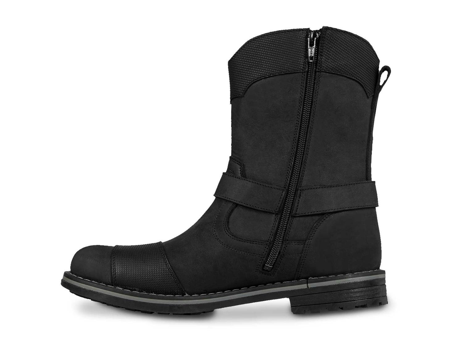 Bota hombre biker motociclista vaquera choper WKL 740 Negro — imagen 5
