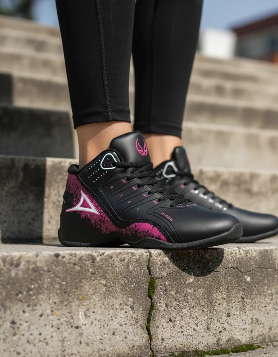 Tenis Bota Pirma Dama Sneaker Basketball Craquelado 1260559 — imagen 7