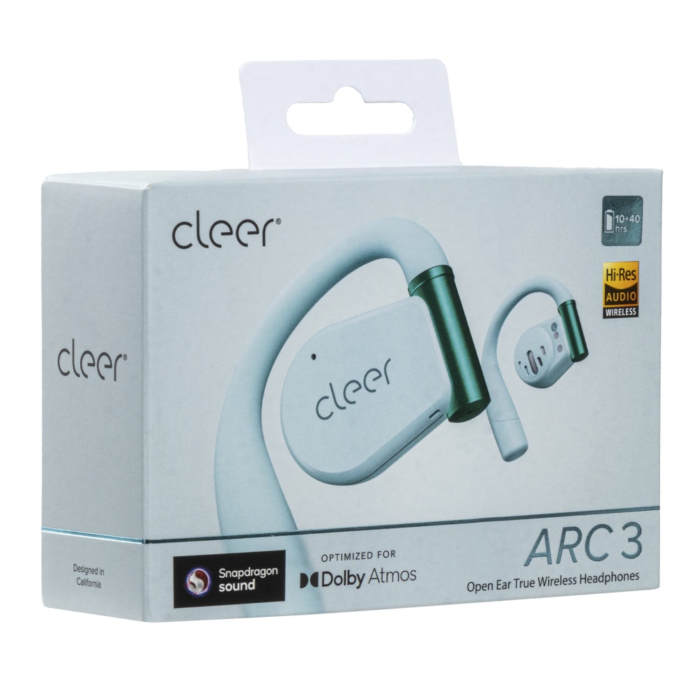 Audifonos Cleer ARC 3 Open-Ear: Sonido Hi-Res, Dolby Atmos, 50h Batería, IPX7 Azul — imagen 6