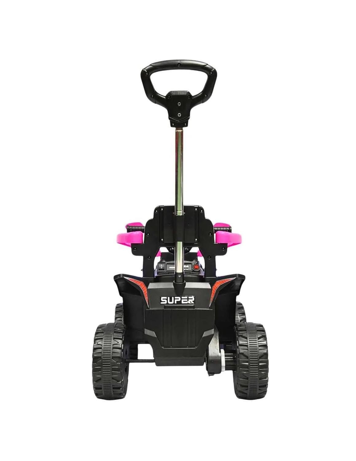 Montable Eléctrico Urban Kids LX para Niña con Bastón Dirigible y Luces Rosa 6V — imagen 8