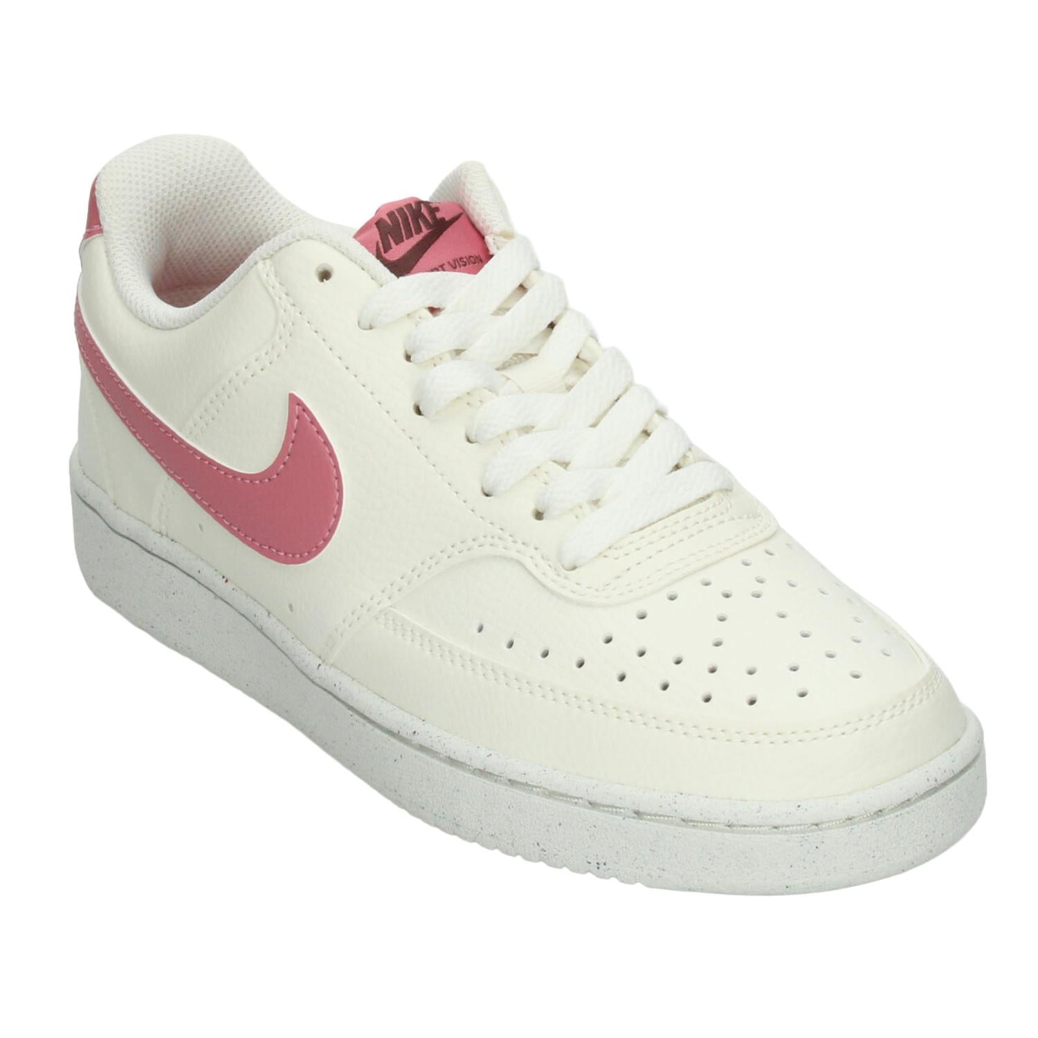 Tenis Nike Court Vision Low Dama Off White Casual Mujer — imagen 5