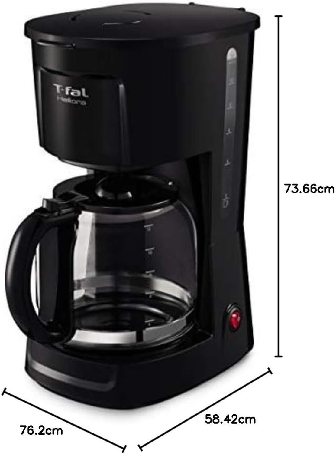 CAFETERA T-FAL HELIORA 12 TAZAS CM1408MX FILTRO PERMANENTE — imagen 2