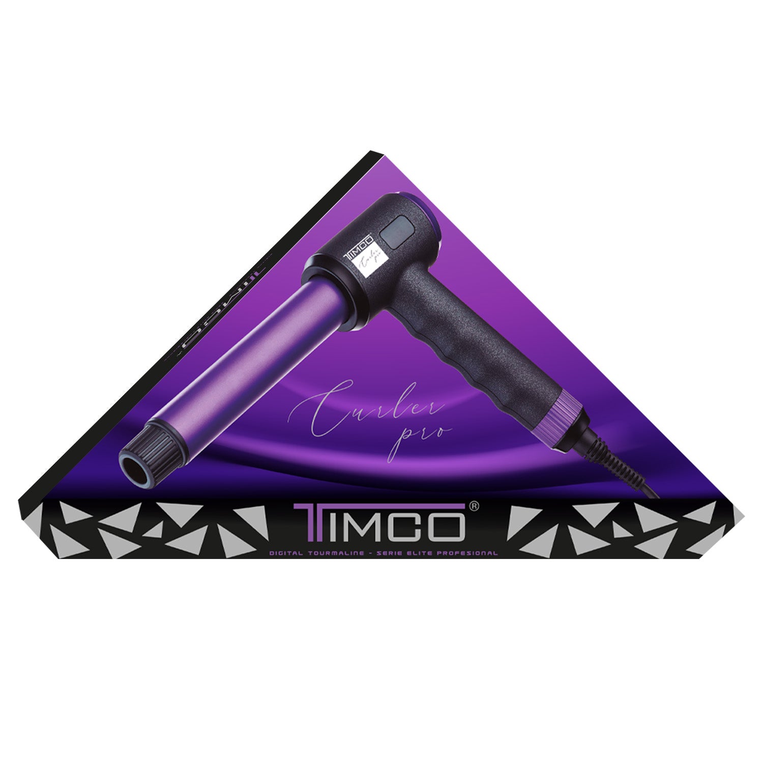 Ferro Rizador de Cabello Curler Pro 90 Grados Timco TCX-R — imagen 6