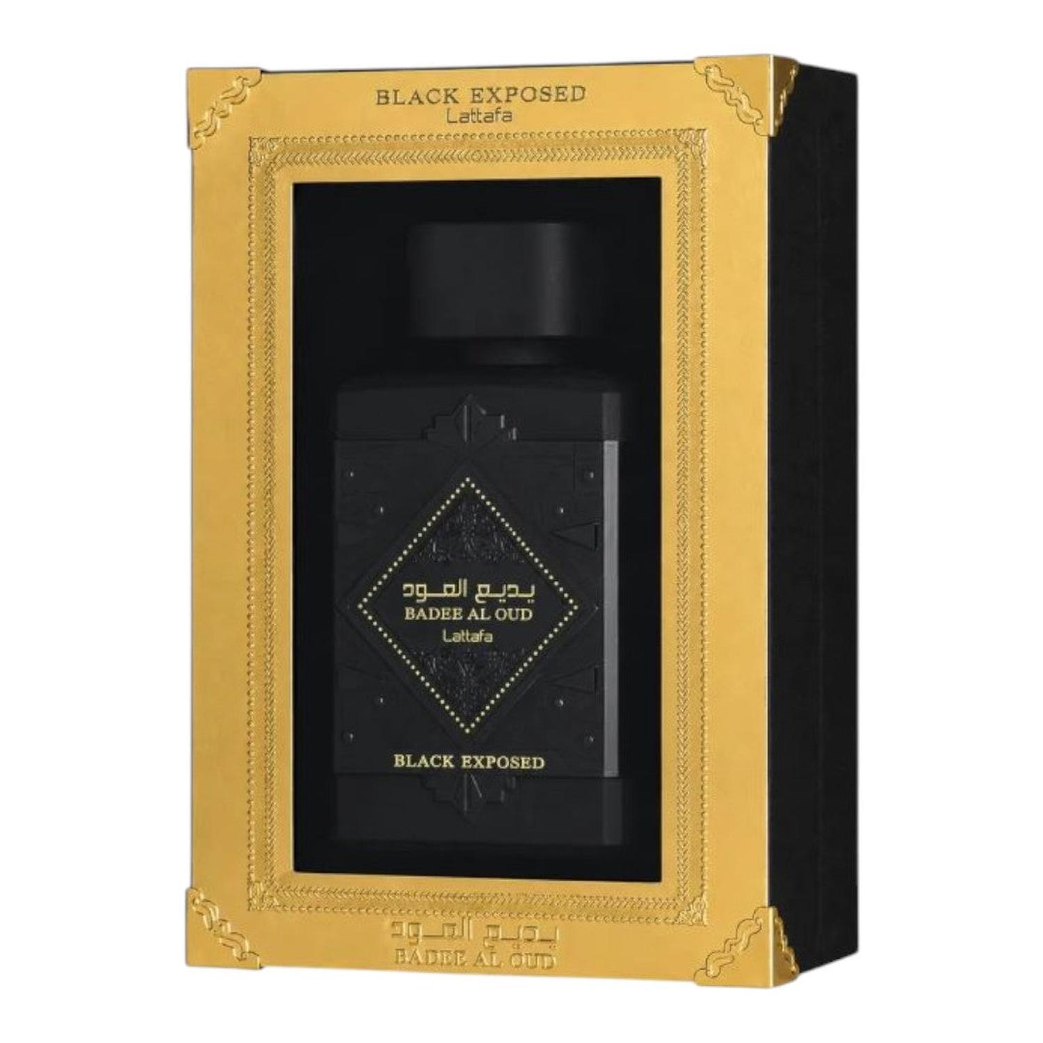 LATTAFA BADE'E AL OUD BLACK EXPOSED EDP 100 ML — imagen 2