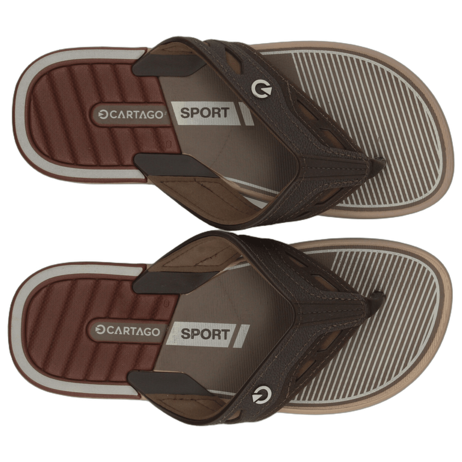 Sandalias Cartago Hombre Café Casual Para Caballero — imagen 11