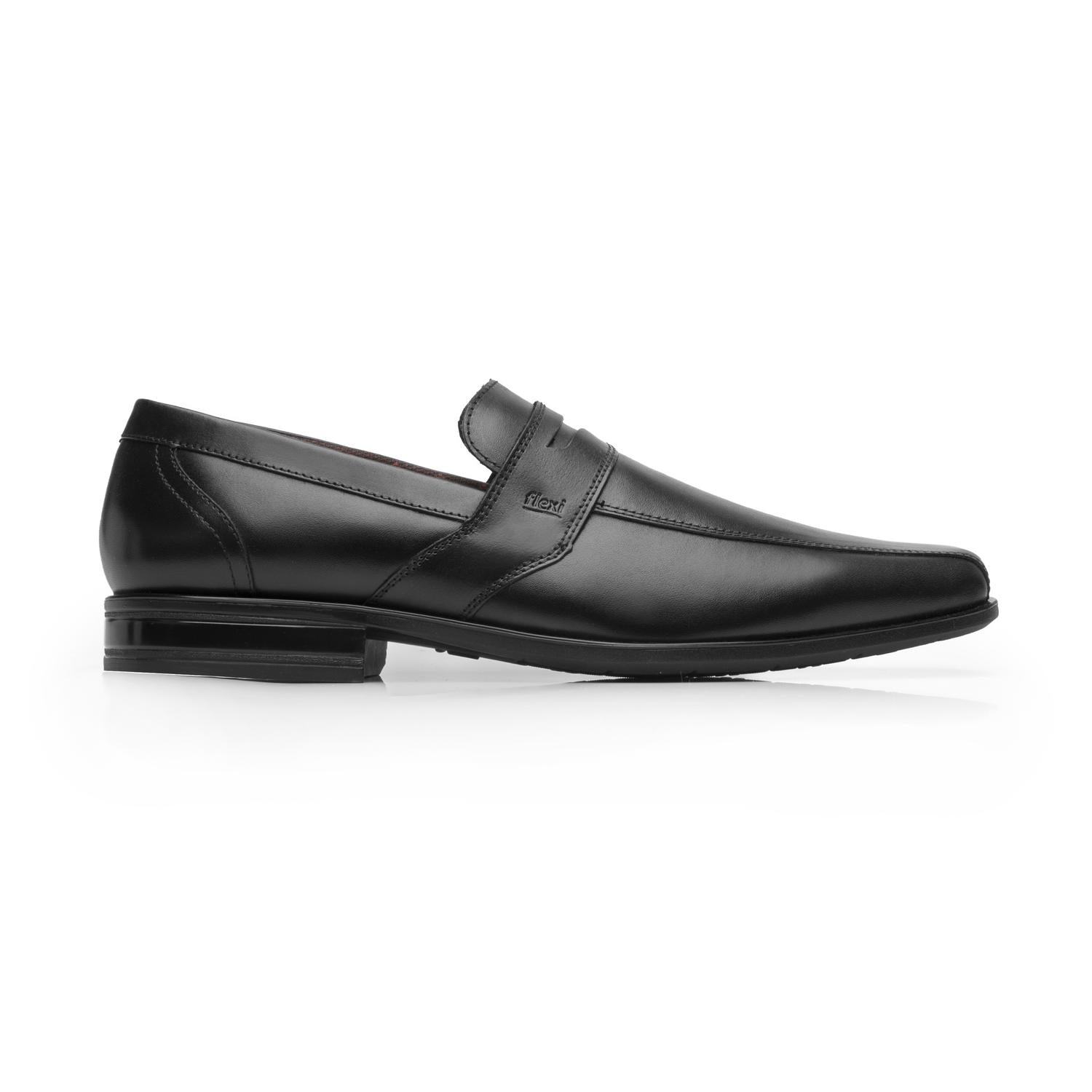 Zapato Hombre Flexi Negro Vestir Caballero — imagen 2