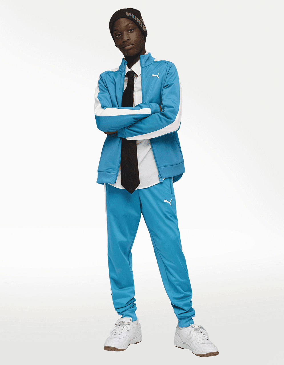 Pants Puma T7 Always On Track Azul - Niña — imagen 4