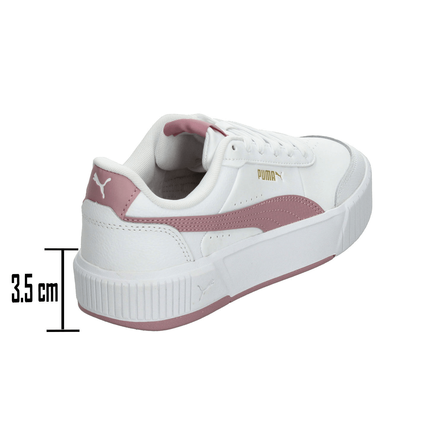Tenis Puma Carina Mia Dama Casual Blanco Mujer — imagen 3