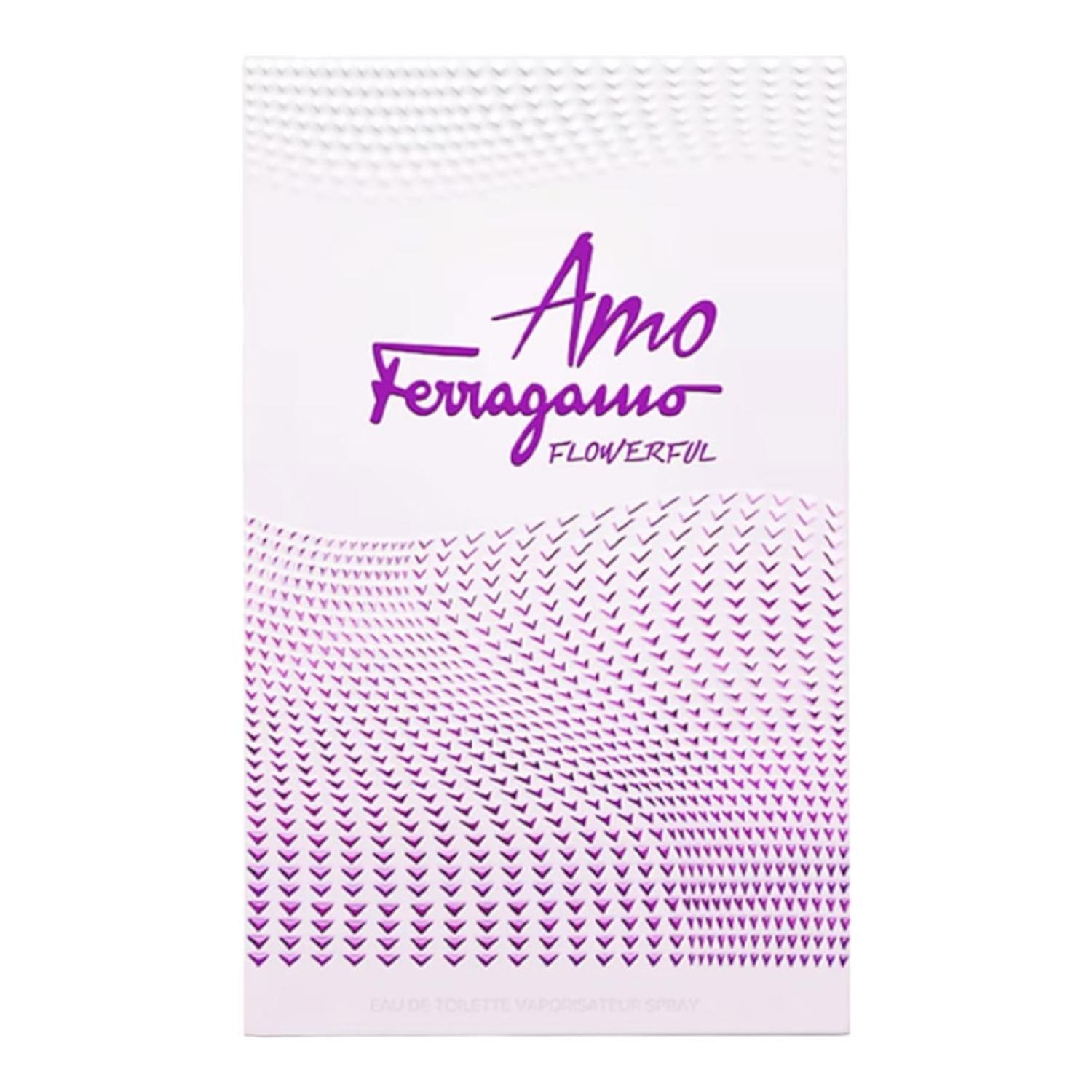 SALVATORE FERRAGAMO AMO FERRAGAMO FLOWERFUL EDT 100 ML — imagen 2