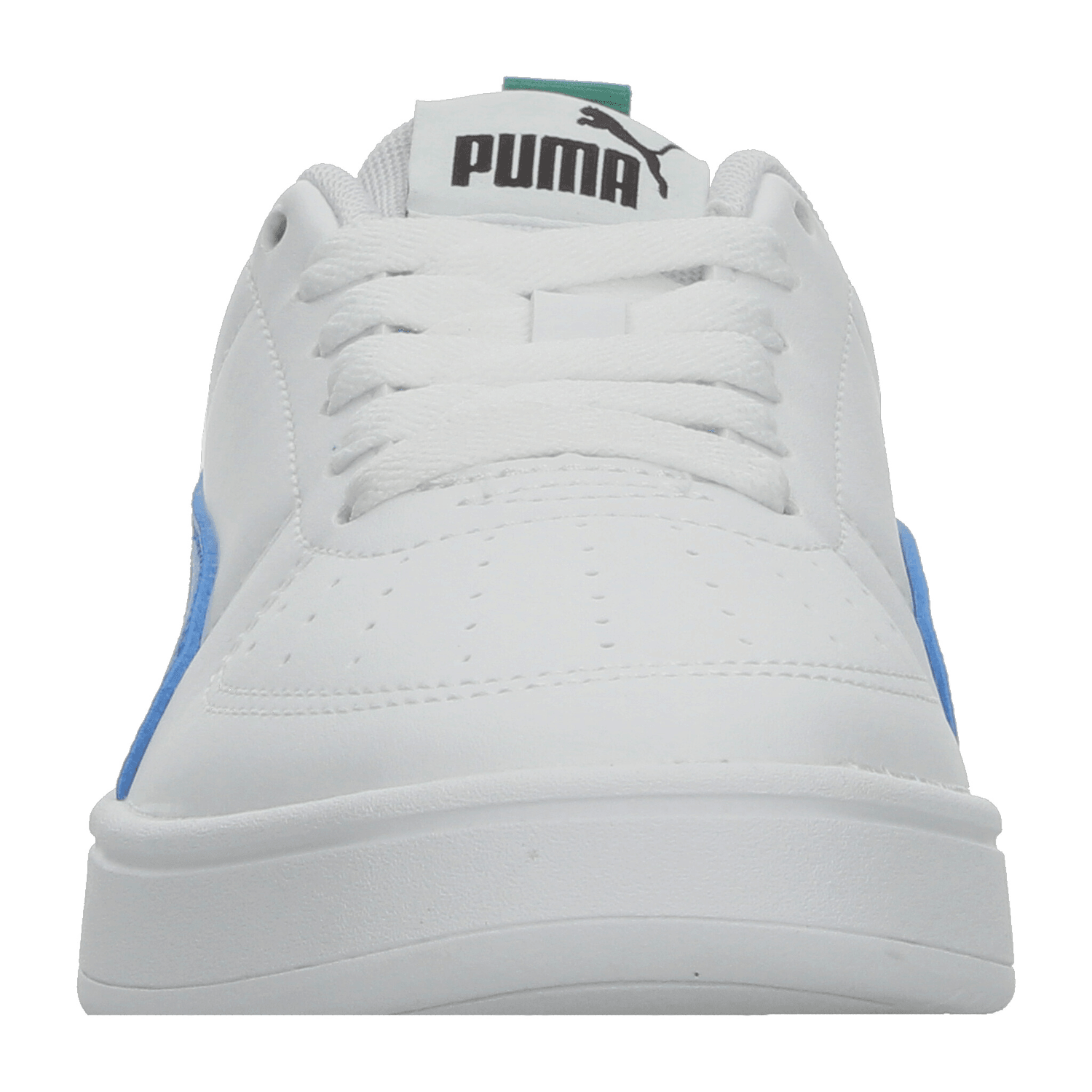 Tenis Puma Rickie Jr. Niño Blanco Azul Casual Hombre Jr. T22-25 — imagen 7
