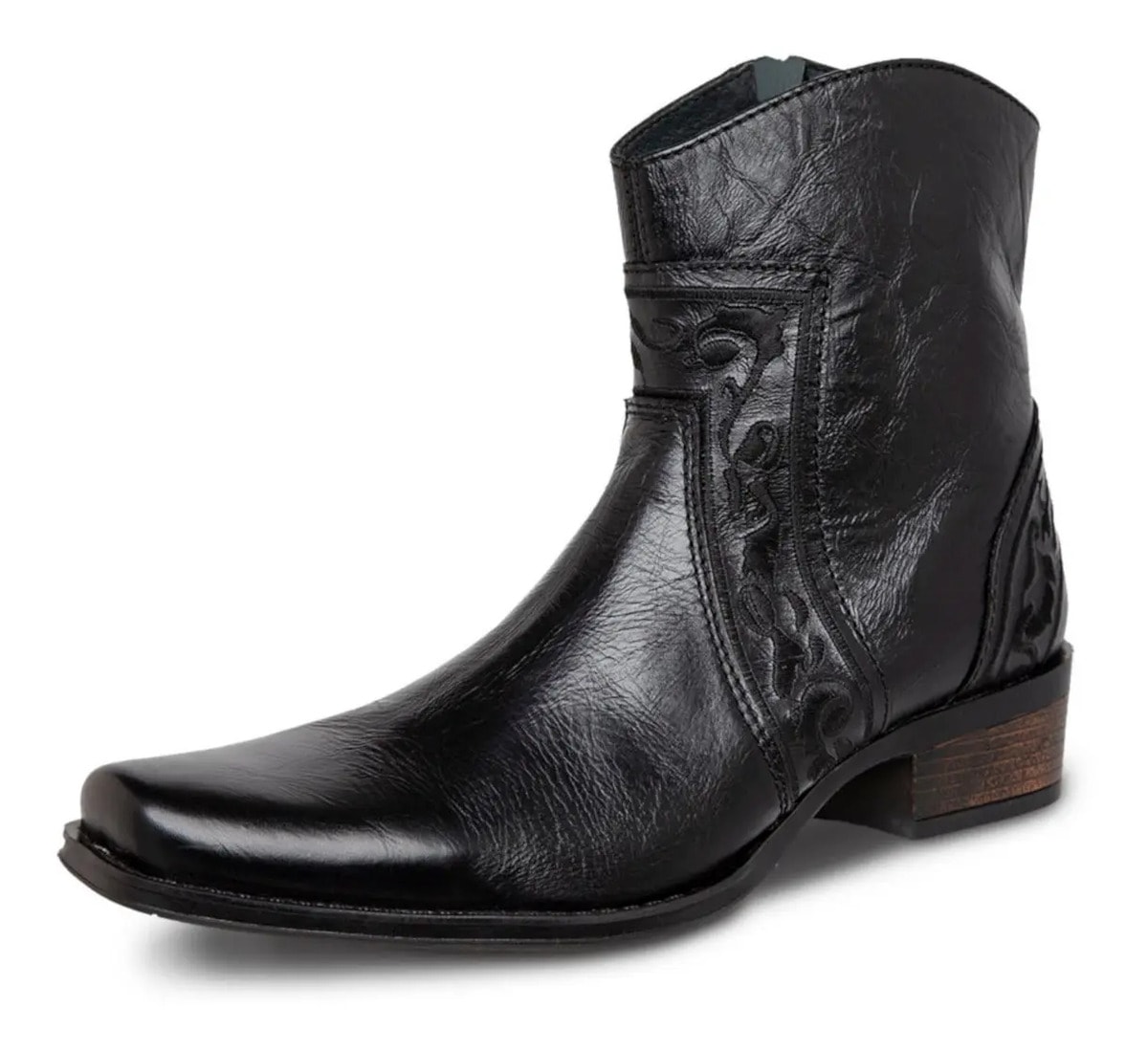 Botin Vaquero Hombre Urban Cowboy Negro 40704 — imagen 11