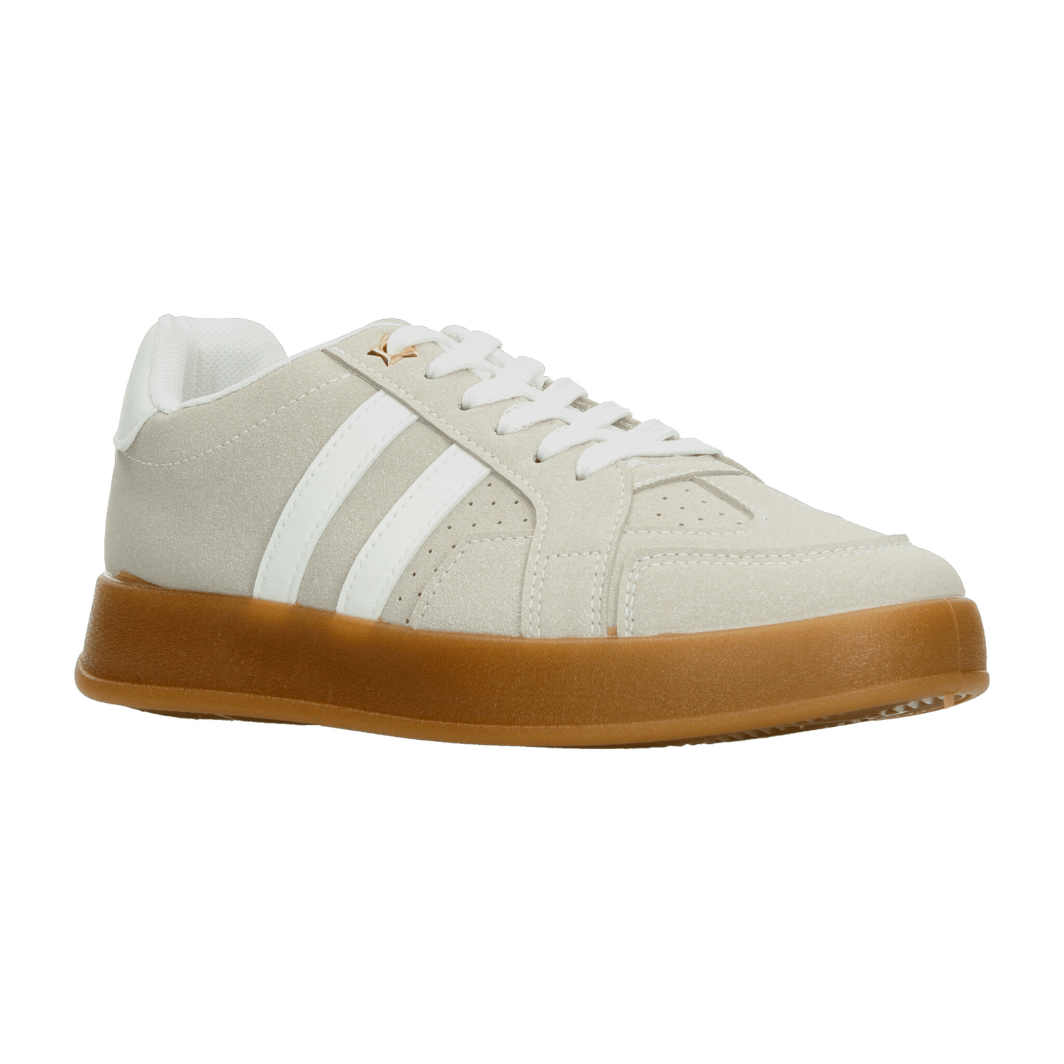 Tenis Berlín Dama Casual Deportivo Cintas Ajustables Cómodo Gris Mujer — imagen 2