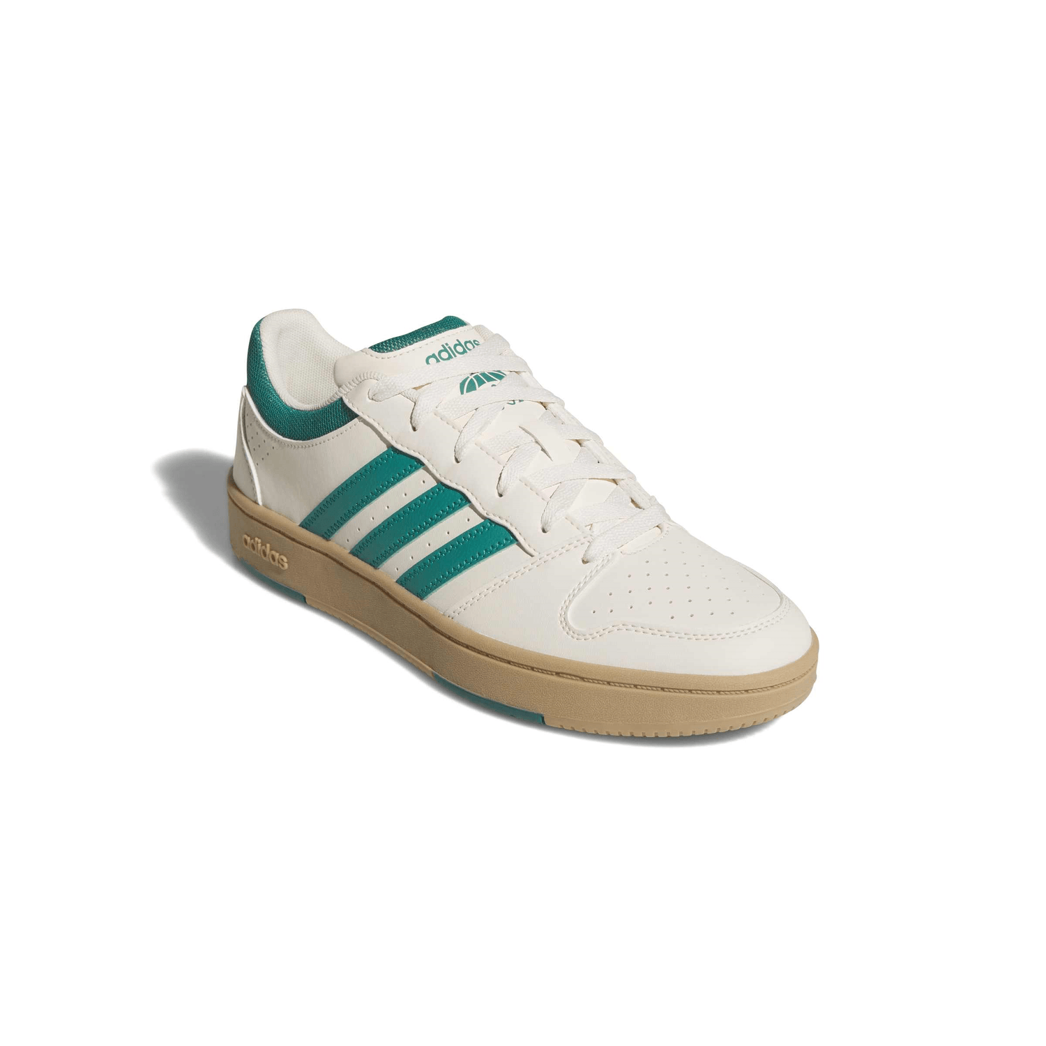 Tenis Adidas Hoops Classic Hombre Beige Casual Caballero — imagen 3