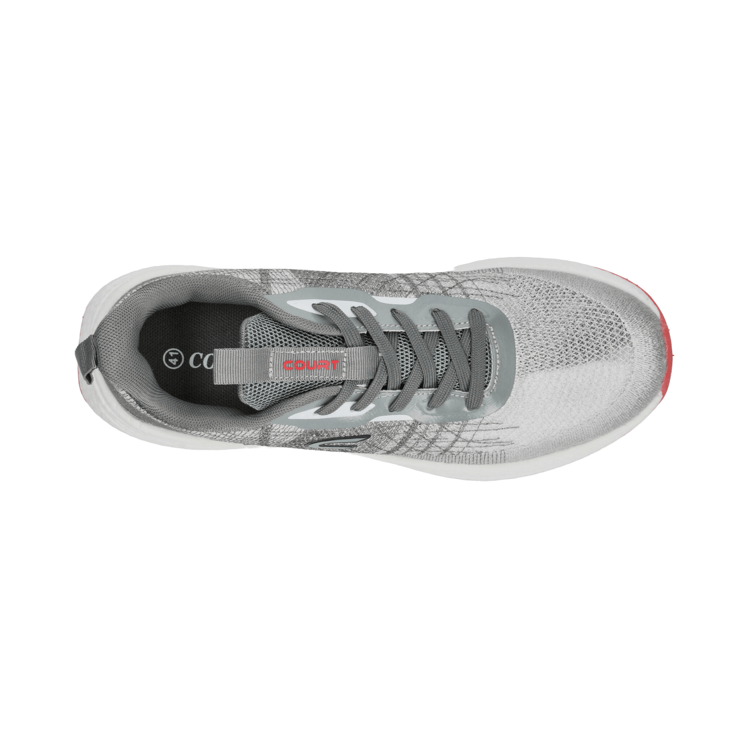 Tenis Court Hombre Casual Gris Caballero — imagen 8