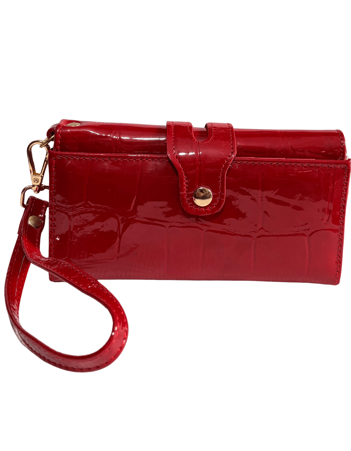 Cartera Piel Charol Original Billetera Grande Mujer Viviana — imagen 2