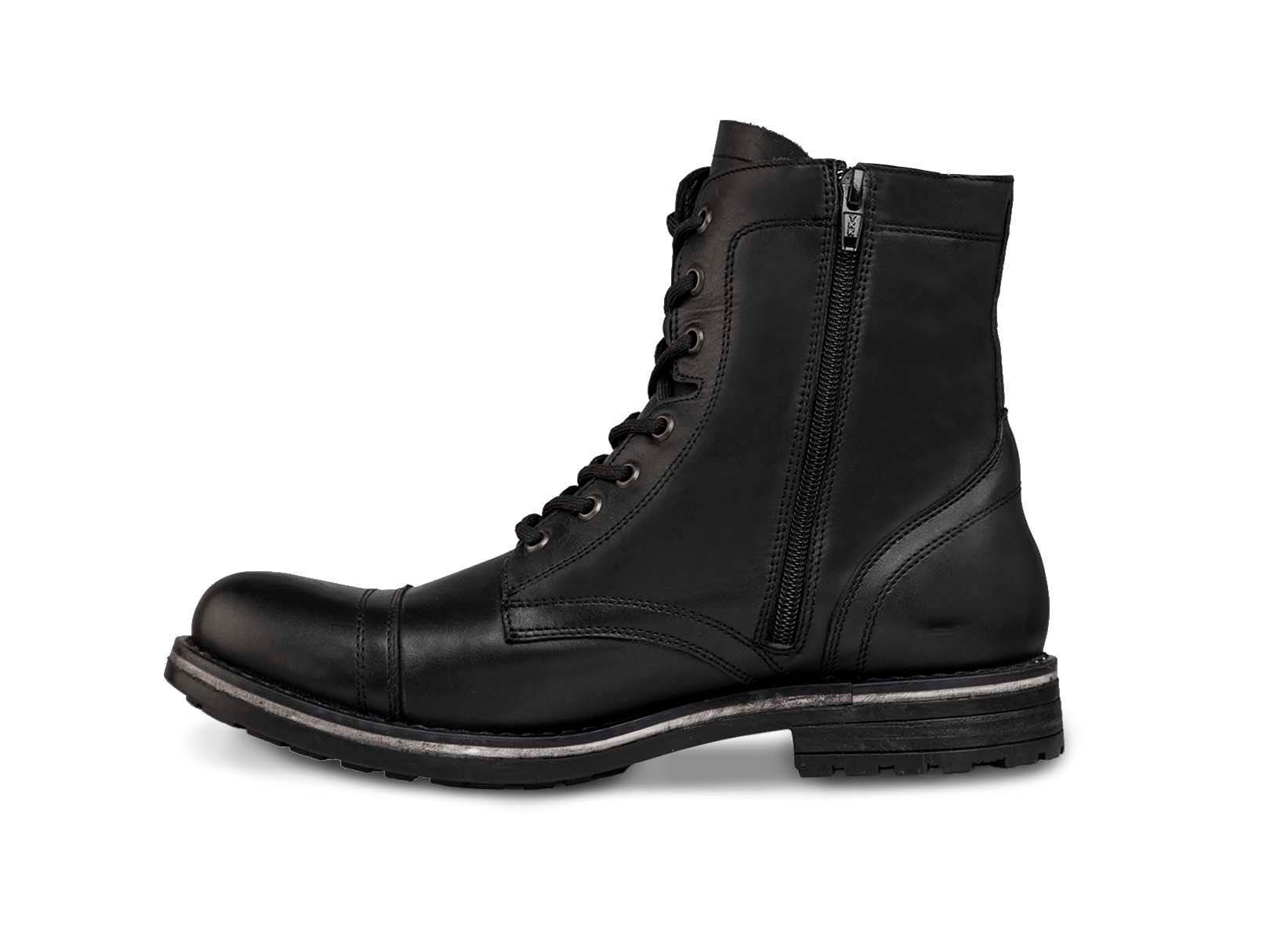 Bota hombre casual botín chelsea biker Workland 89725 negro — imagen 9