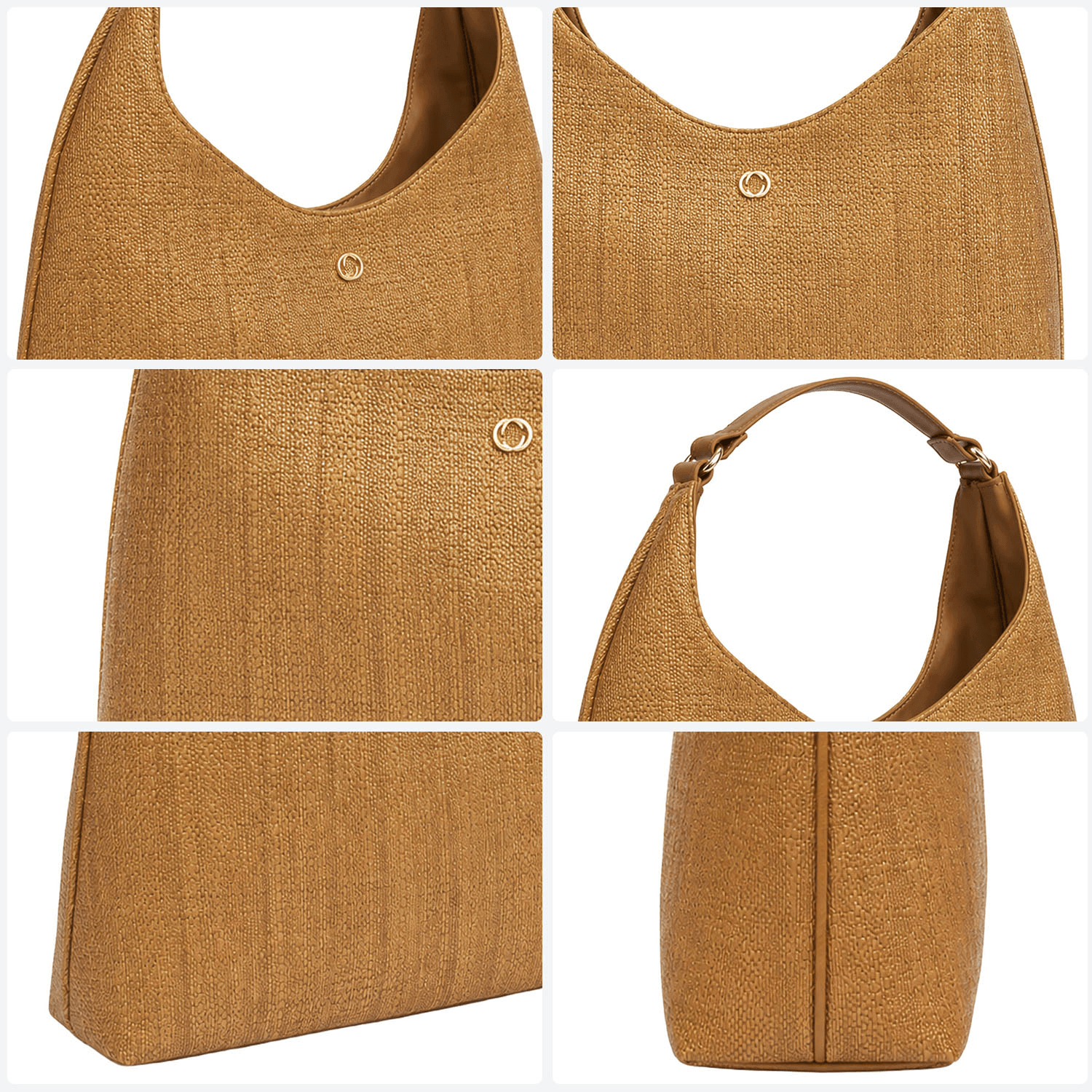 Bolsa Ferretina Dama Casual Café Mujer — imagen 5