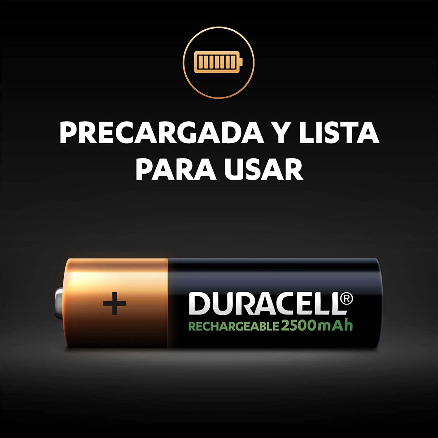 Bateria Recargable Duracell - AA 2pzs — imagen 3