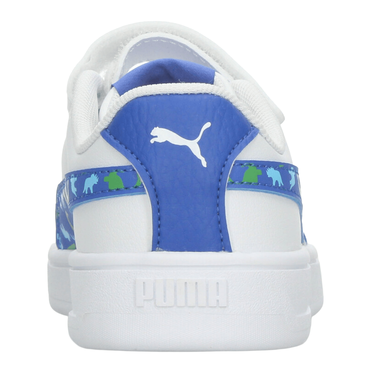 Tenis Puma Court Classic Clean Niño Azul Casual Infantil T16-22 — imagen 8