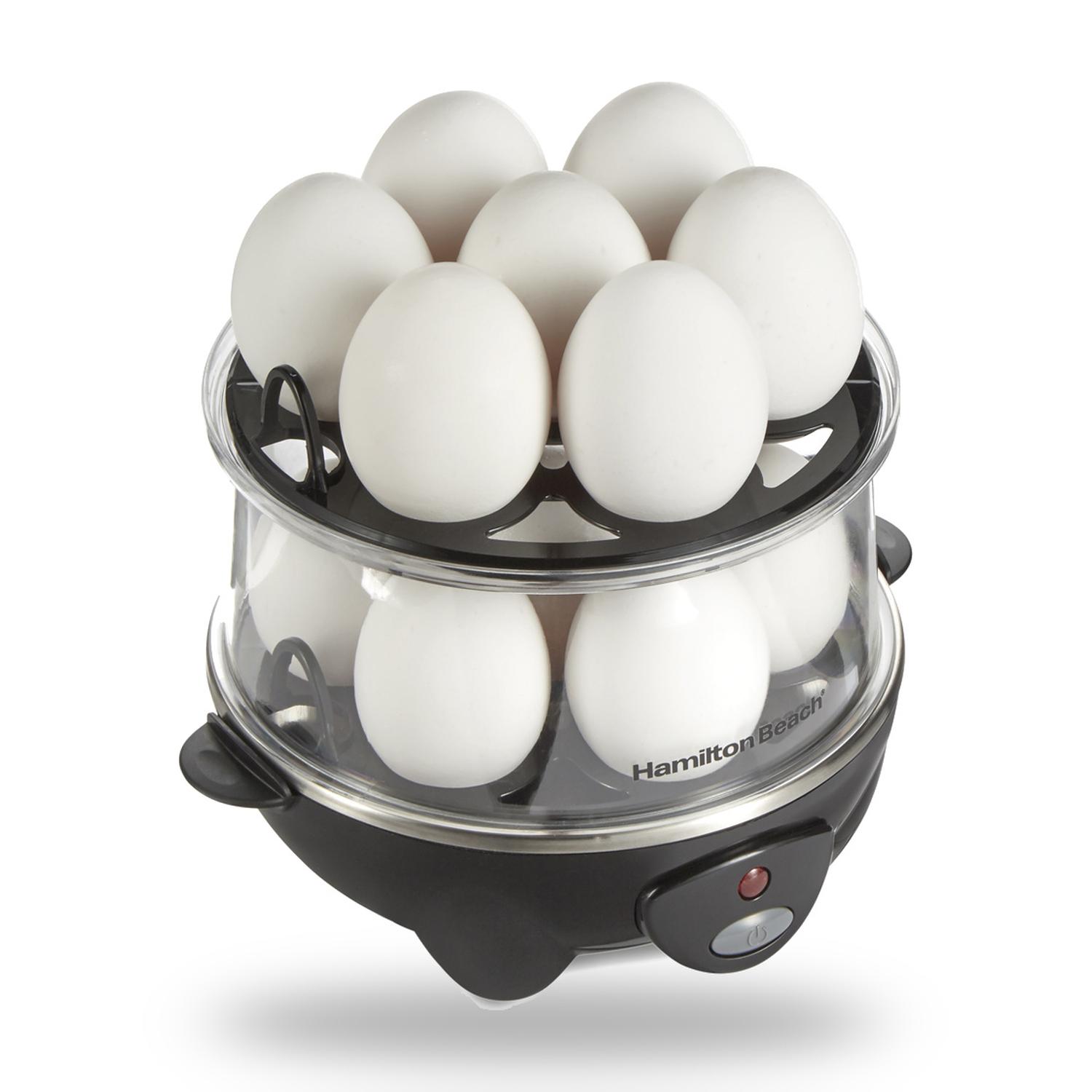 Cocedor de Huevos Eléctrico Hamilton Beach 25508G 3 en 1 — imagen 3