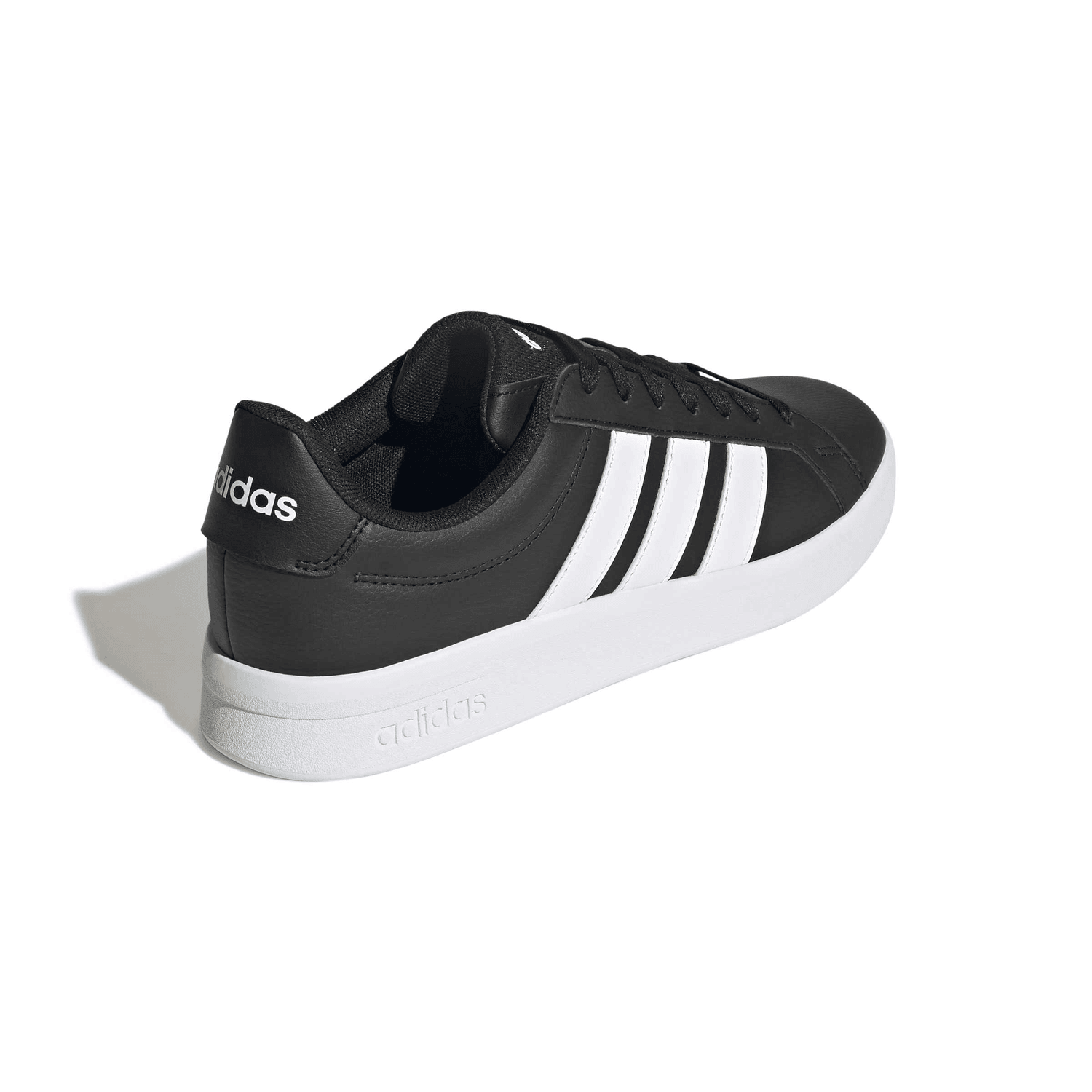 Tenis Adidas Grand Court Base 3.0 Hombre Negro Casual Urbano Caballero — imagen 4