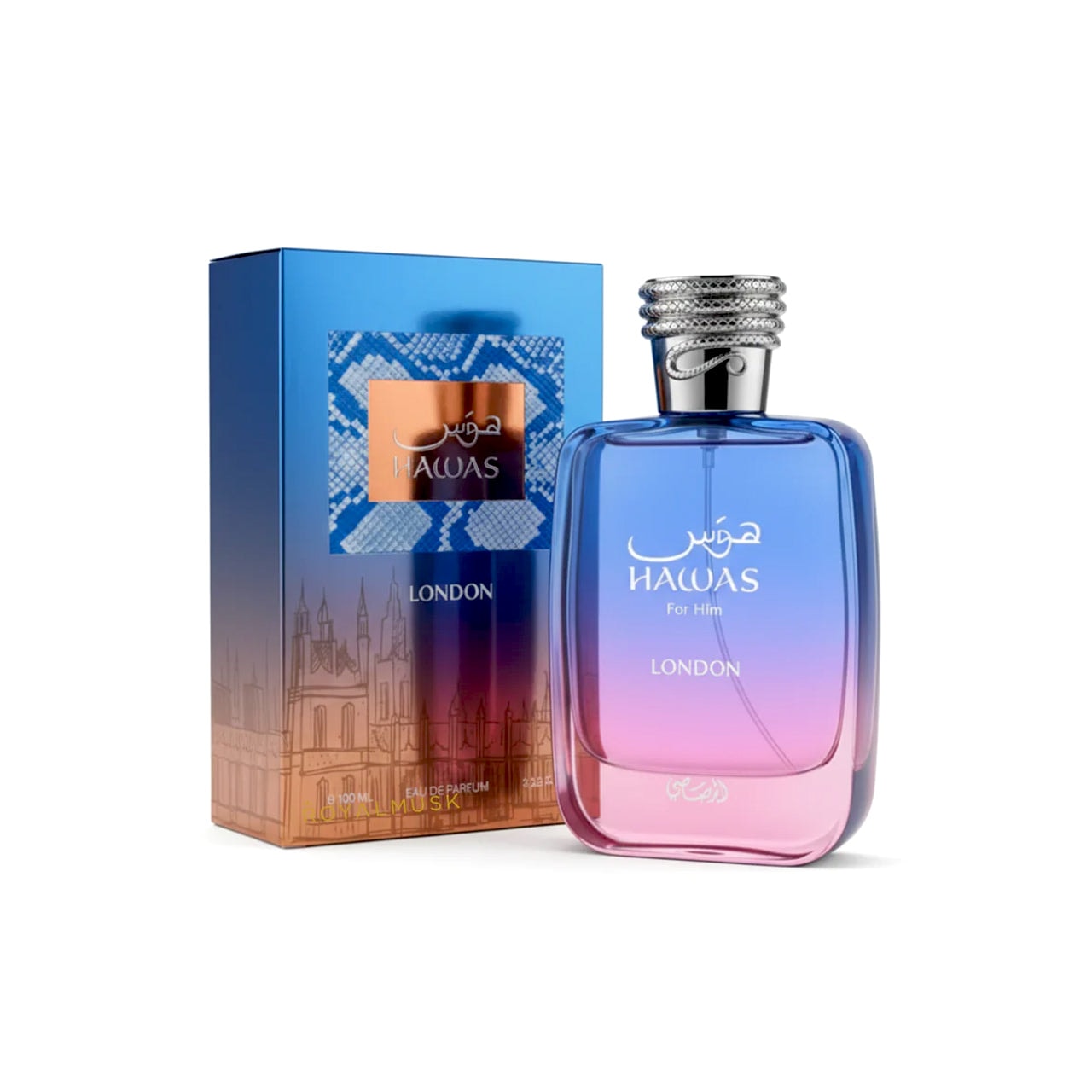 Perfume Arabe Rasasi Hawas London Hombre EDP 100ml — imagen 3