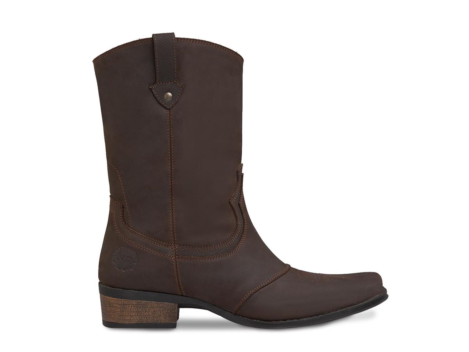 Bota Vaquera Hombre Larga Caballero Urban Cowboy 40710 café — imagen 3
