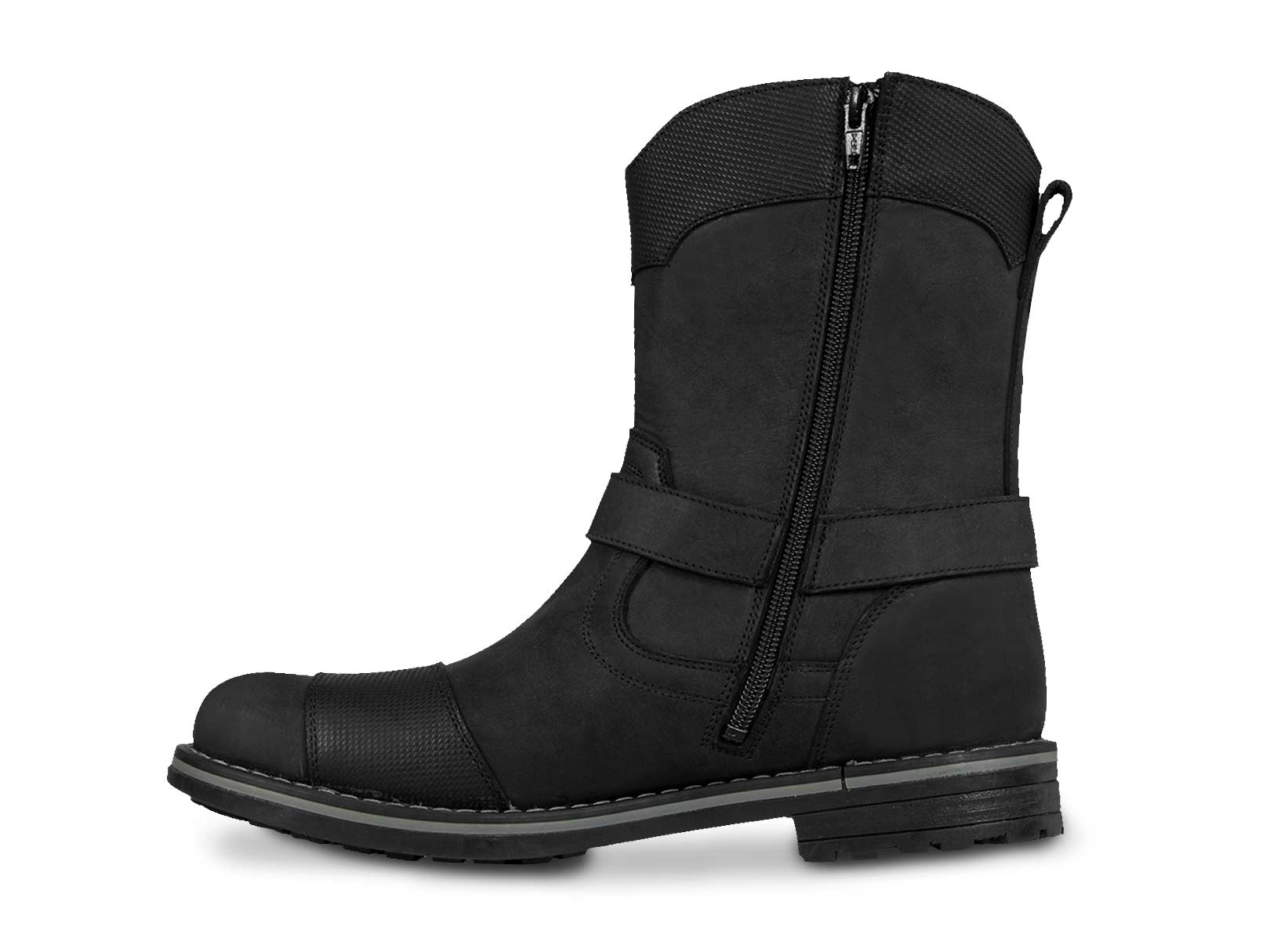 Bota hombre biker motociclista vaquera choper WKL 740 Negro — imagen 14
