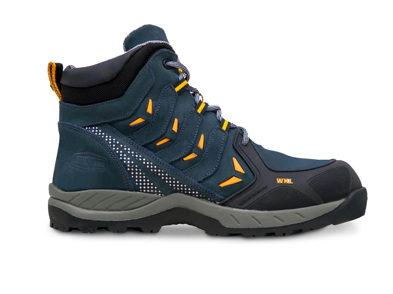 Bota Hombre Industrial Trabajo Casquillo Workland 79347 Marino — imagen 3