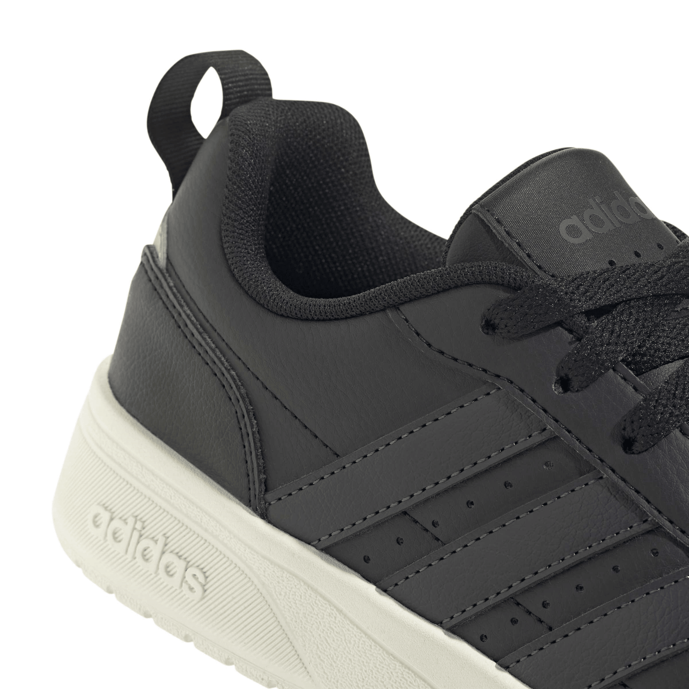 Tenis Adidas Courtwave Core Dama Casual Cintas Negro Mujer — imagen 13