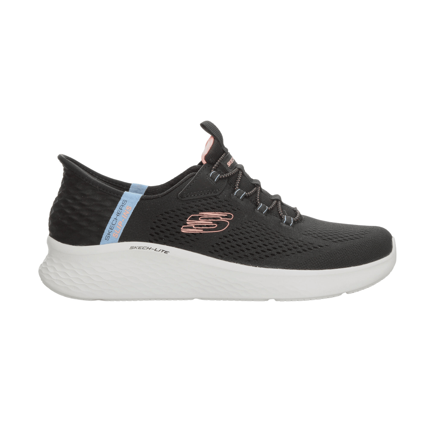Tenis Skechers Dama Negro Deportivo Para Mujer — imagen 2