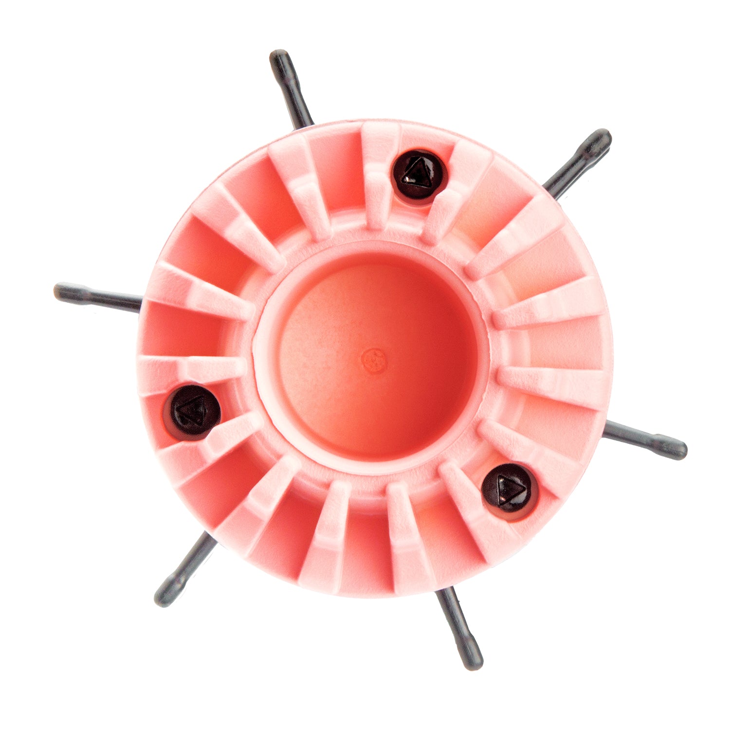 Cepillo Electrico de Cabello Redondo Voluminizador Cerdas Retractiles Tourmaline Majesty Peach Tourmaline Timco CEF228 — imagen 5