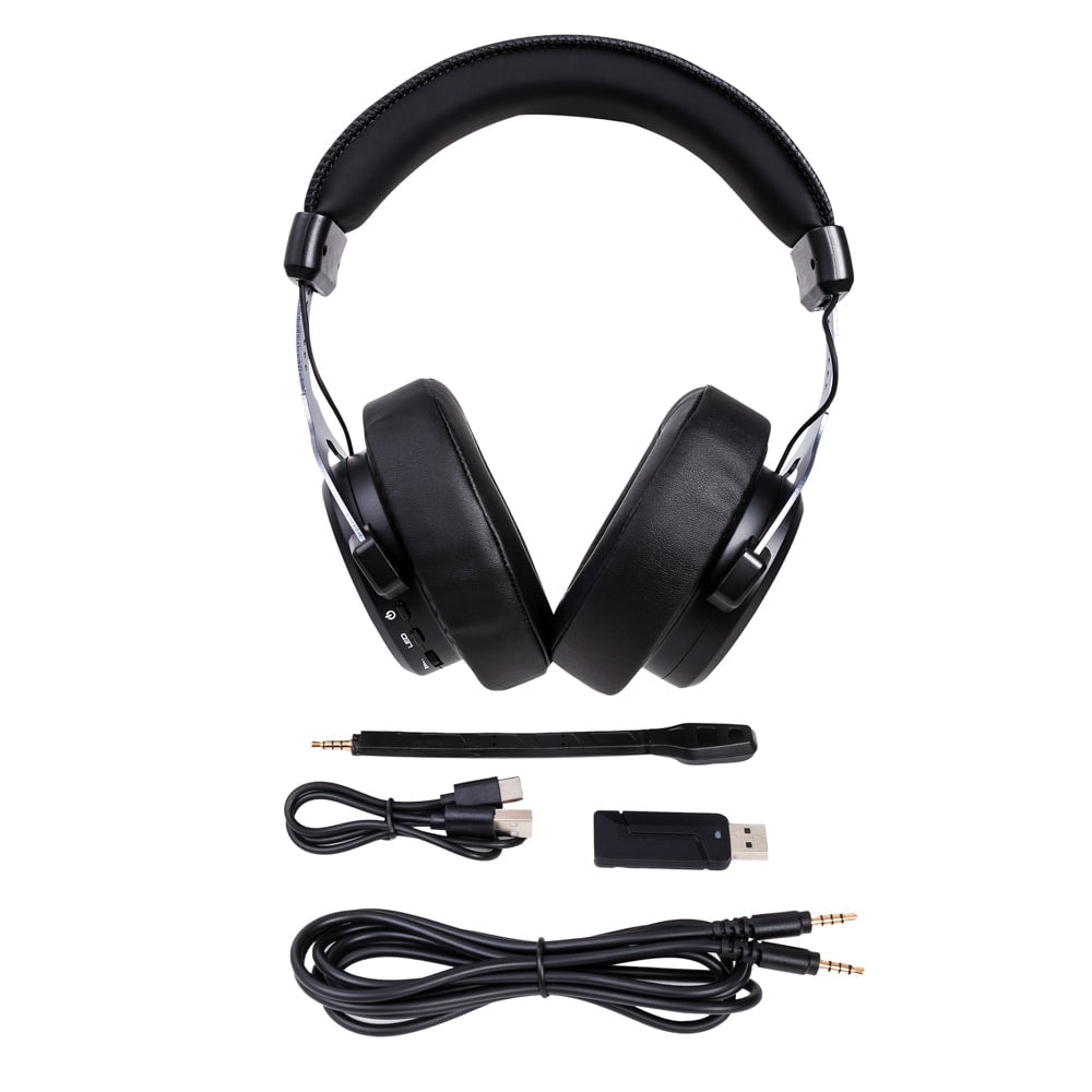 Audífonos Gamer Inalámbricos On ear STF Beast MSI-105: Videojuegos, Micrófono removible, 12 hrs uso, Low Latency, Luz RGB — imagen 7