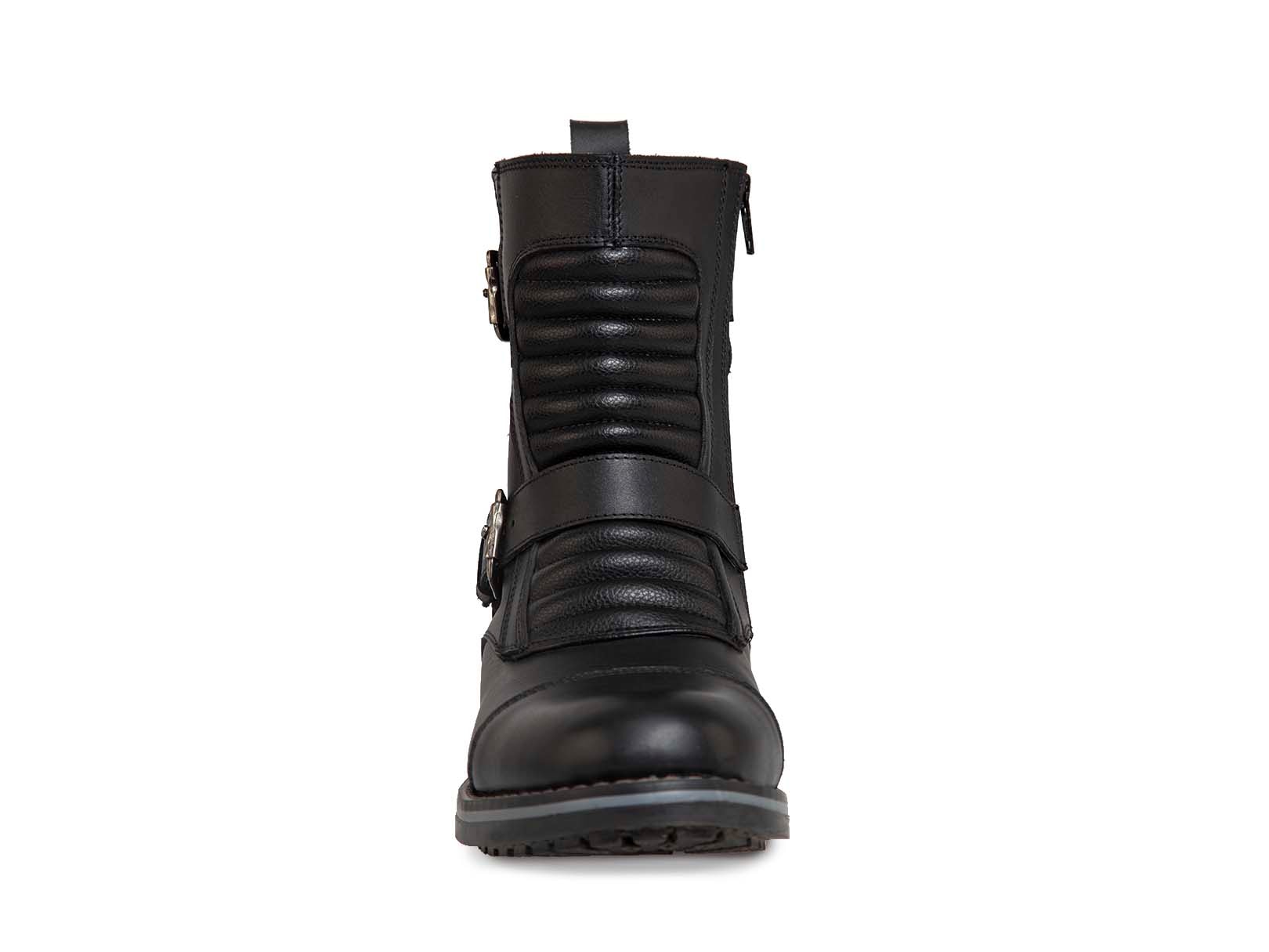 Bota Biker Hombre Moto caballero Casual Workland 89737 Negro — imagen 8