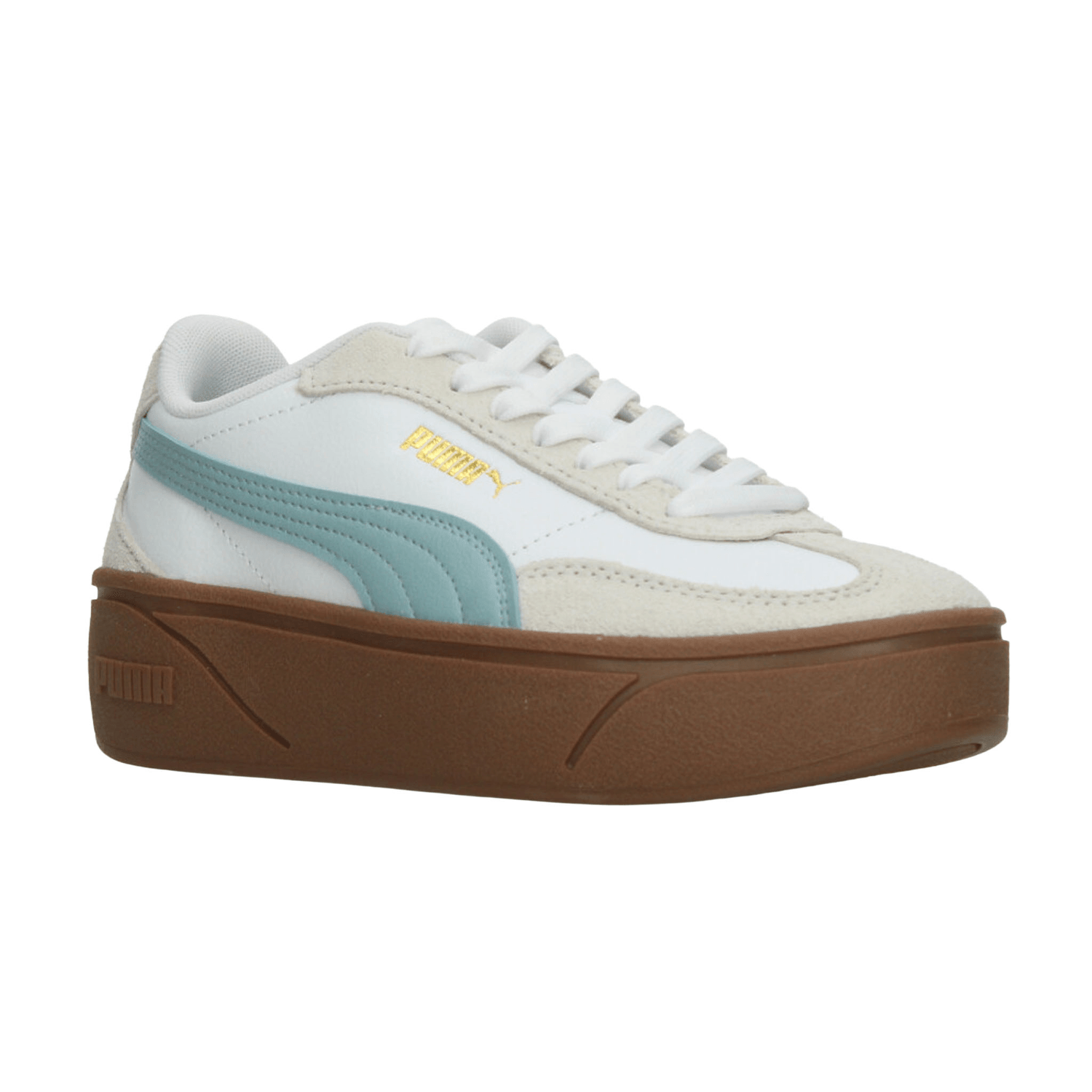 Tenis Dama Puma Club II Blanco Azul Casual Mujer — imagen 3