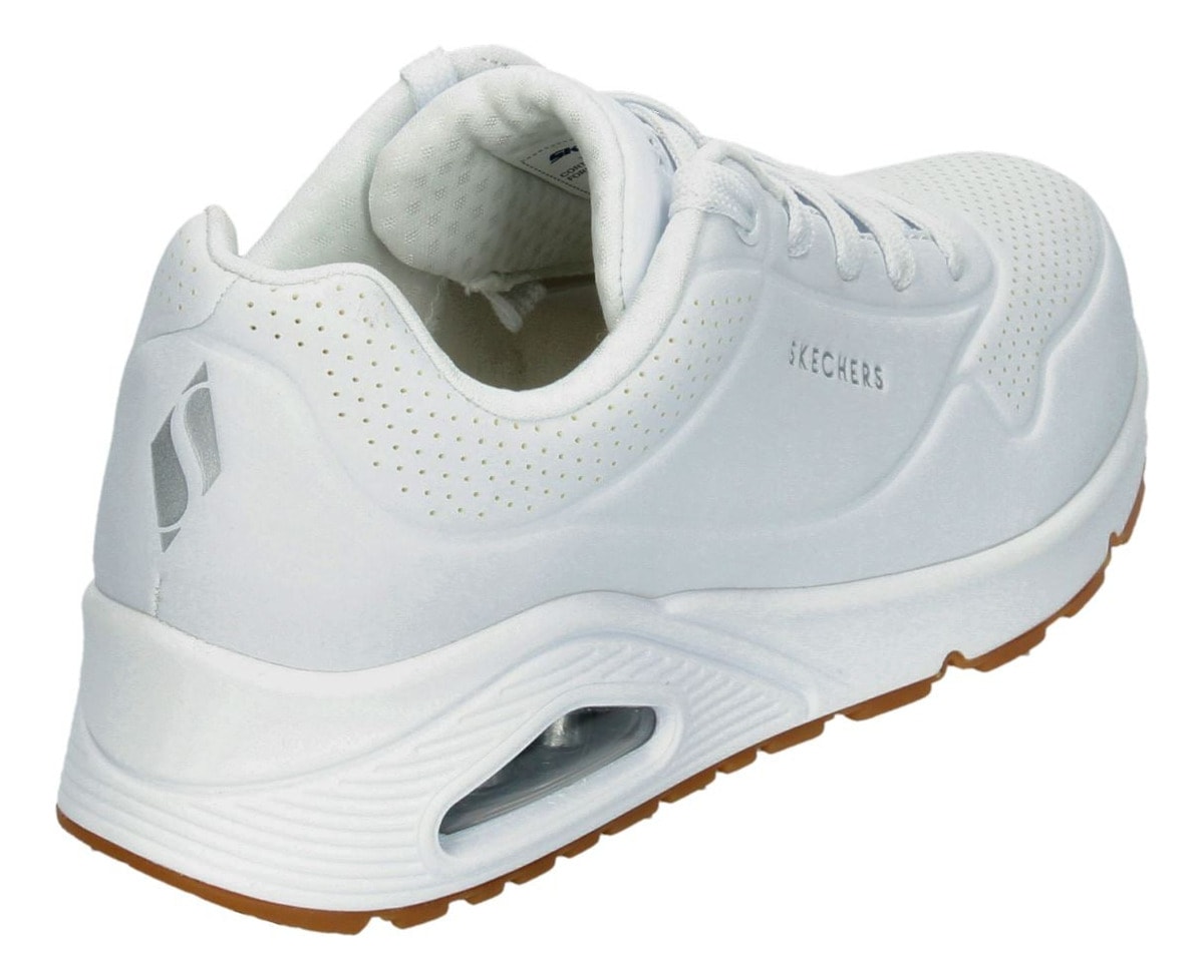 Tenis Skechers Street Uno Dama Urbano Casual Deportivo Blanco Mujer — imagen 18