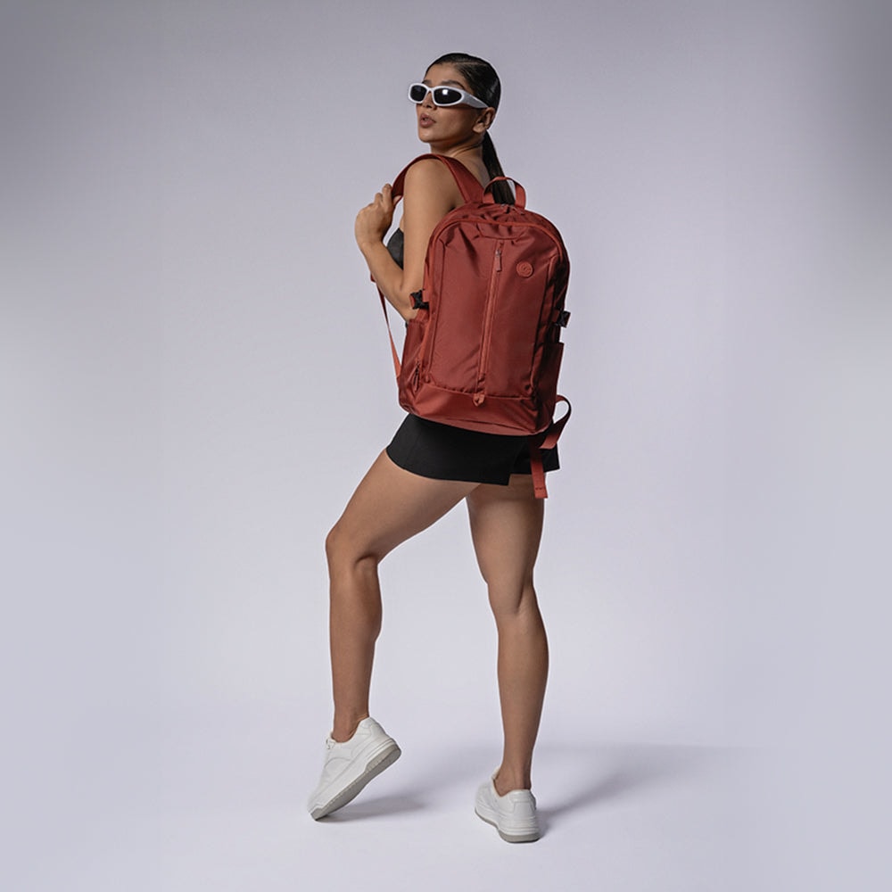 Mochila para laptop CoolCapital Byron 15.6" pulgadas Brick Rojo — imagen 6