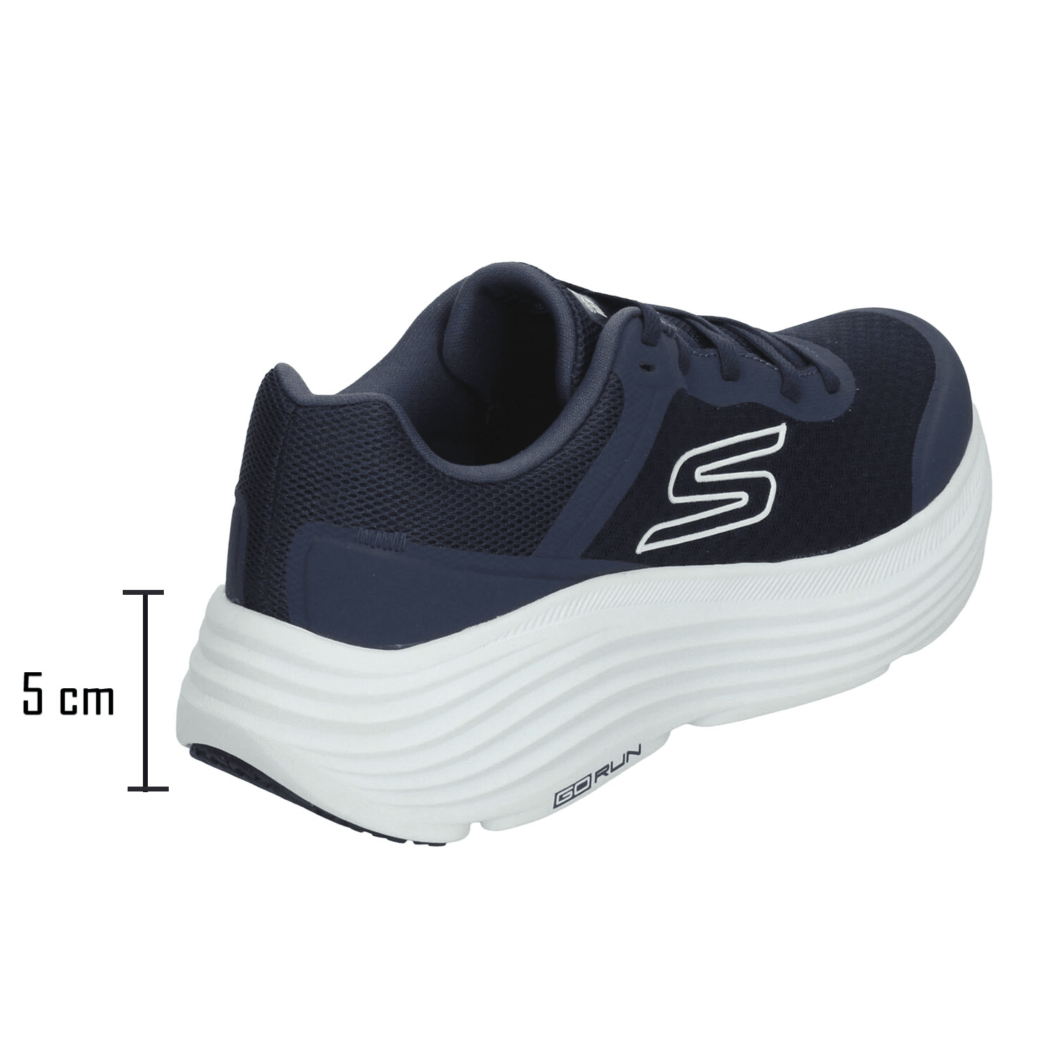 Tenis Skechers Max Cushioning Endeavour Hombre Running Deportivo Azul Caballero — imagen 3