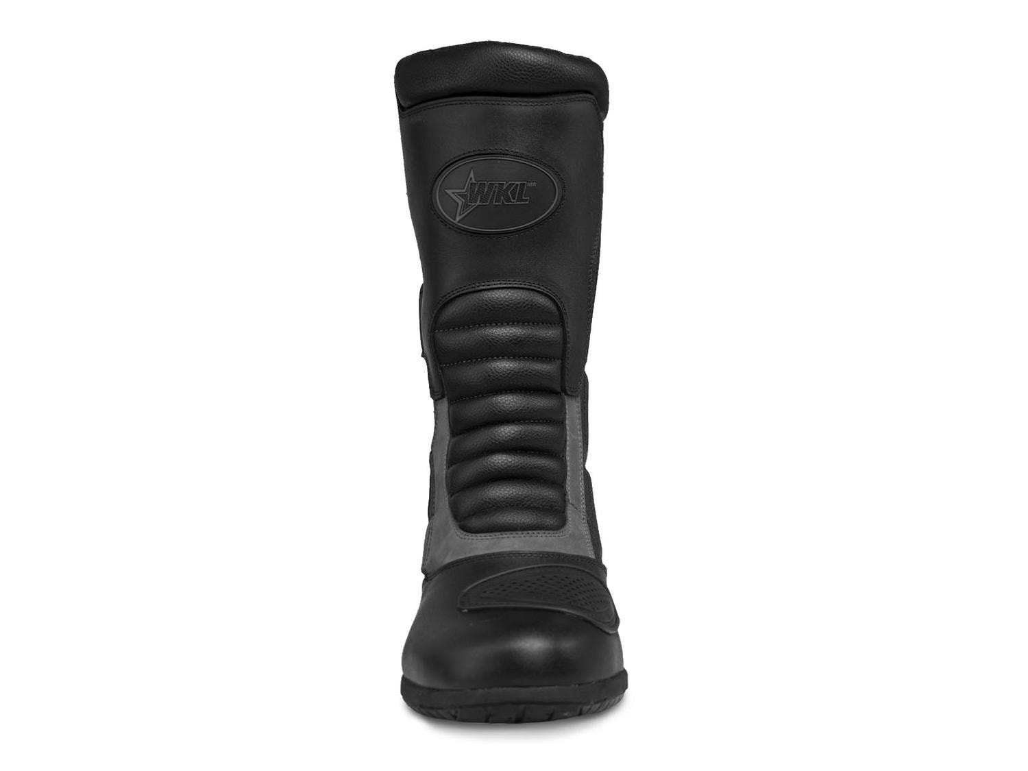 Botas Biker Hombre Doble proposito Moto Workland 009 Gris — imagen 3